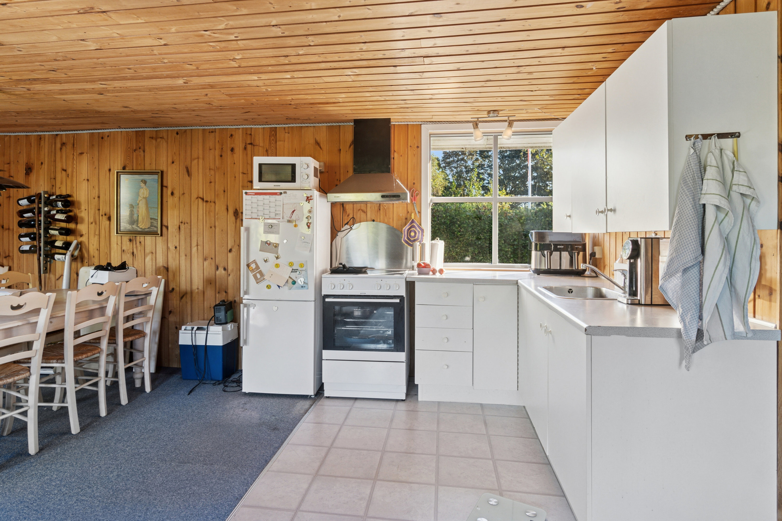 Fremhævet køkken billede i fuldskærmstilstand. Billede af Hellevej 9, Kaldred, 4593 Eskebjerg