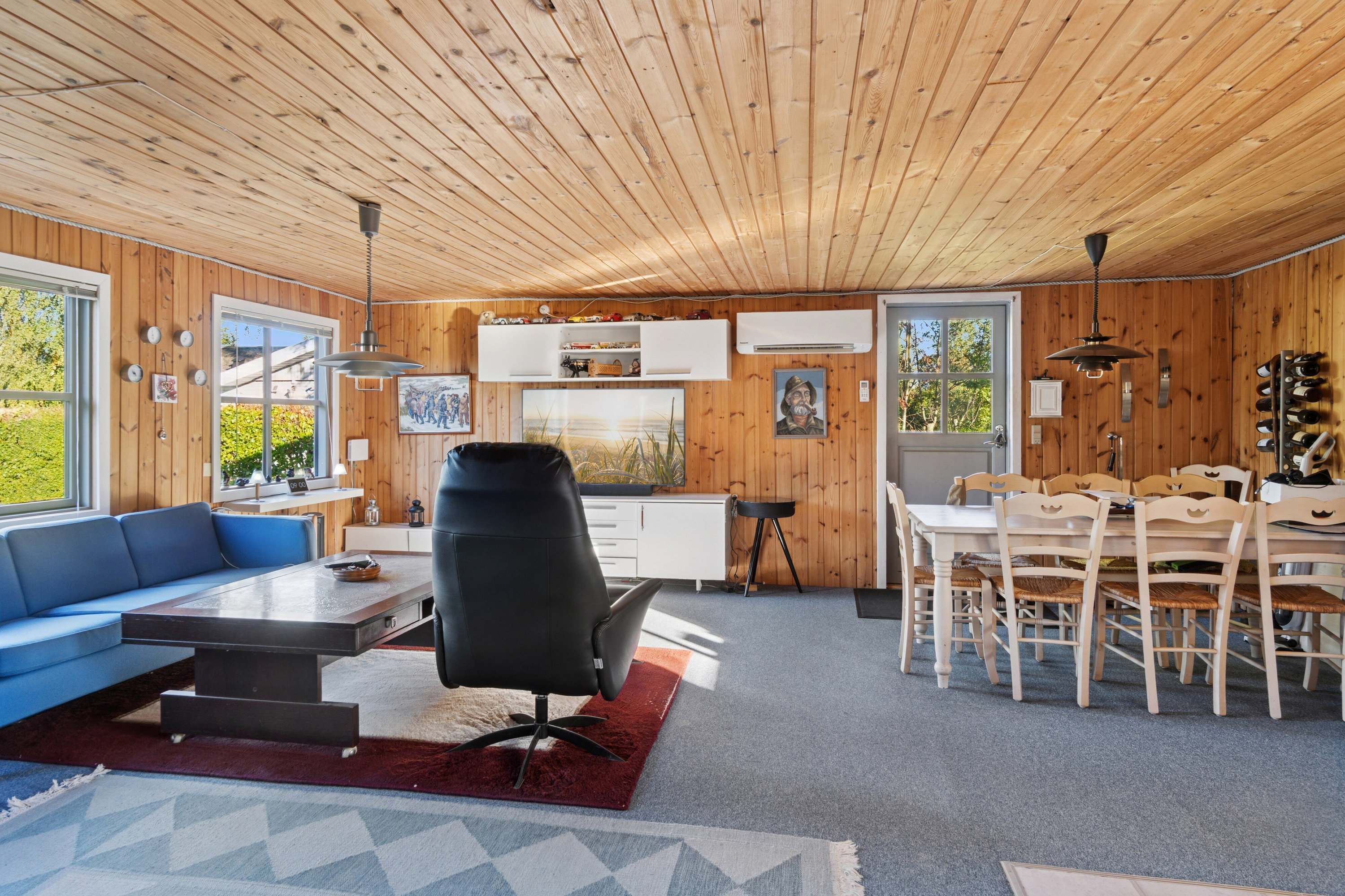 Fremhævet stue billede i fuldskærmstilstand. Billede af Hellevej 9, Kaldred, 4593 Eskebjerg