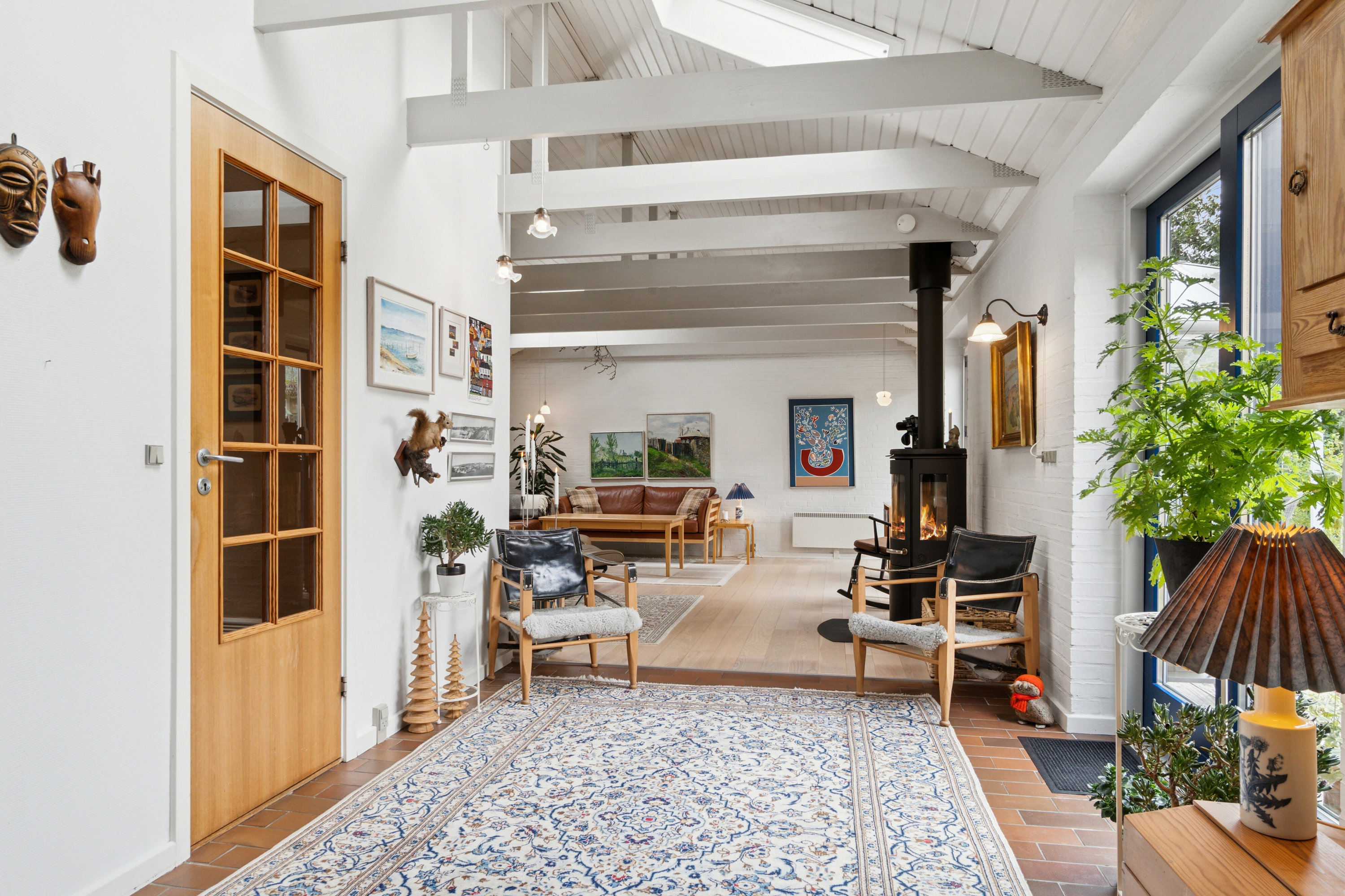 Fremhævet gang billede i fuldskærmstilstand. Billede af Strædet 12, Bisserup, 4243 Rude