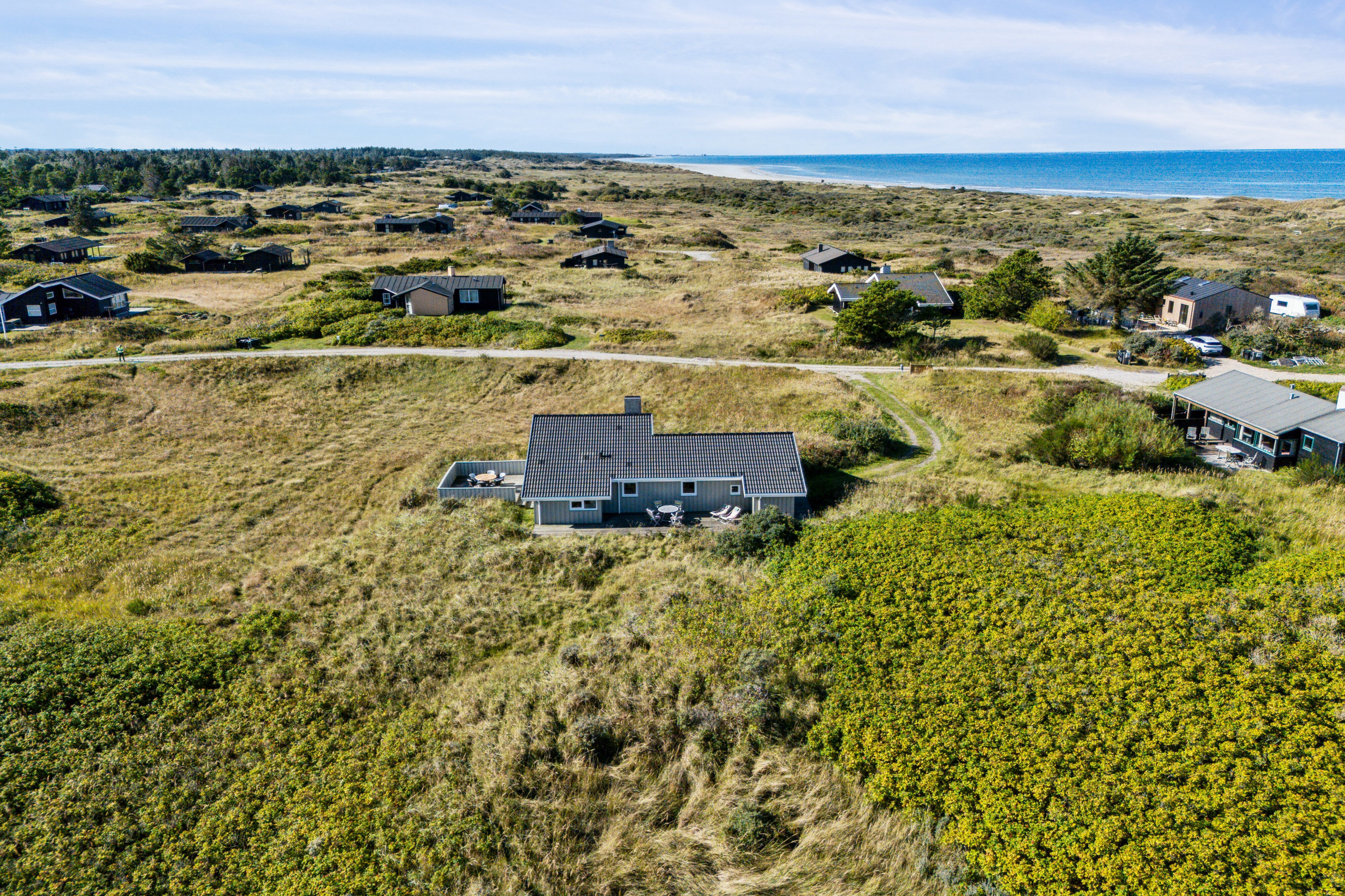 Miniaturebillede 1: luftfoto. Billede af Folstedvej 42, Tversted, 9881 Bindslev