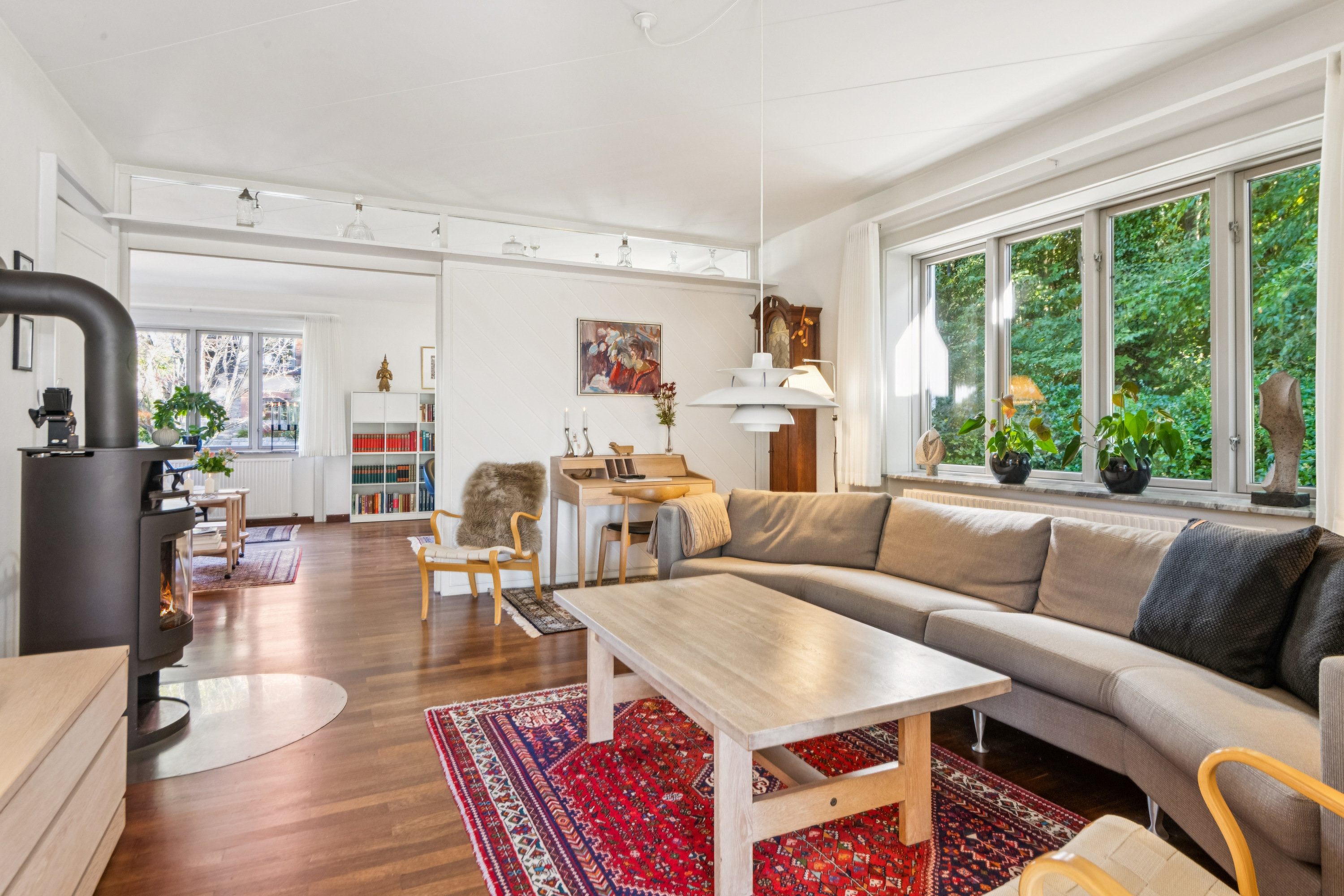 Fremhævet stue billede i fuldskærmstilstand. Billede af Bakkevænget 20, Hasseris, 9000 Aalborg