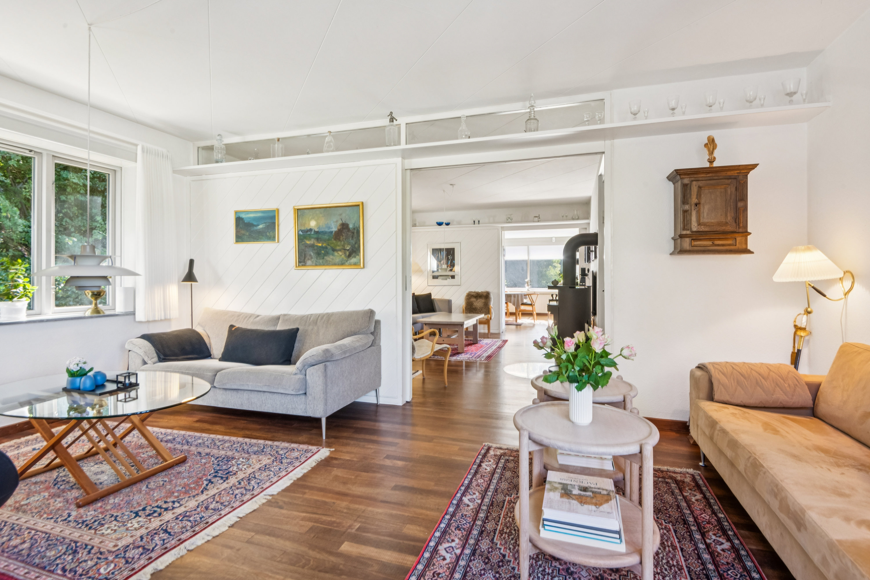 Fremhævet stue billede i fuldskærmstilstand. Billede af Bakkevænget 20, Hasseris, 9000 Aalborg