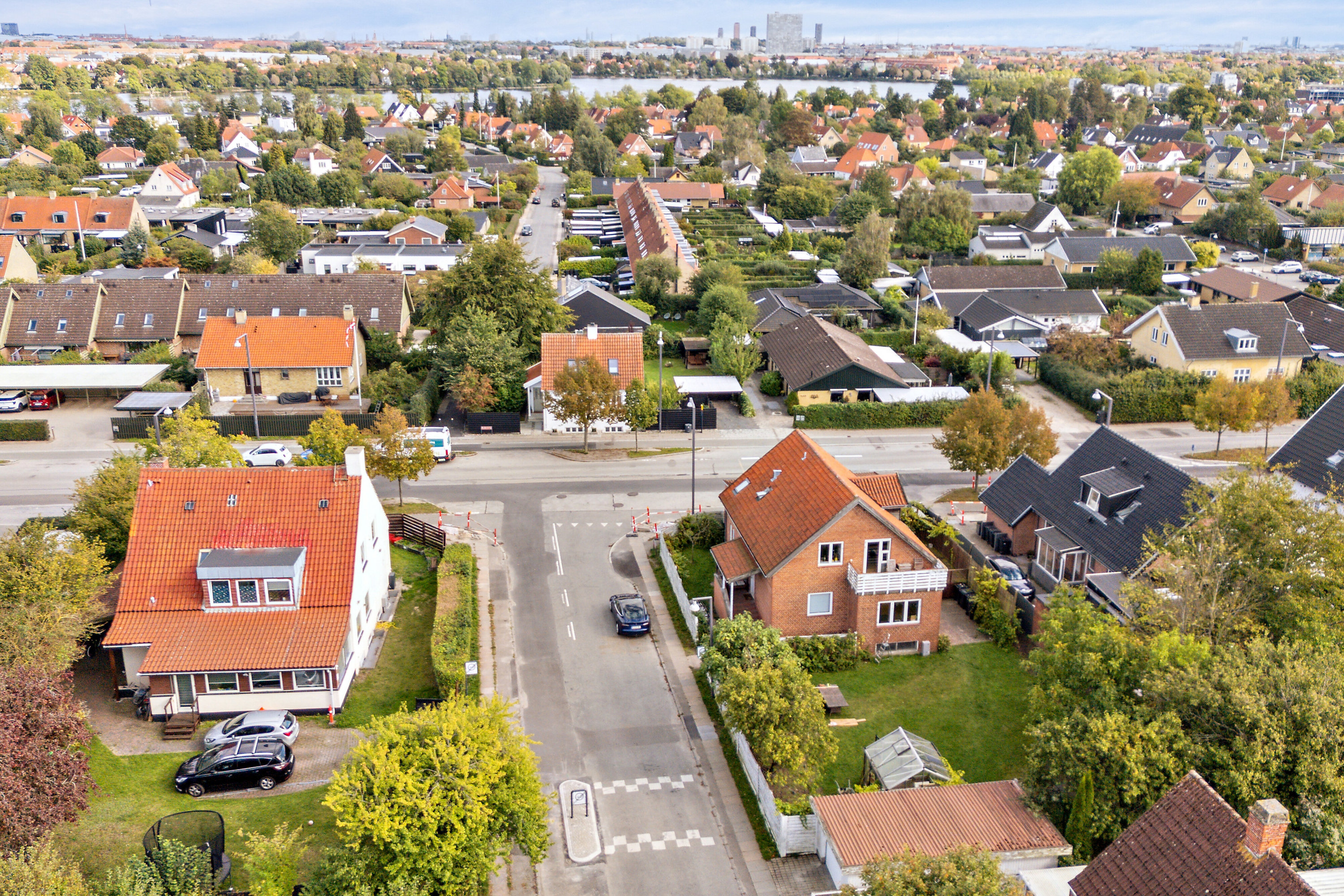 Fremhævet luftfoto billede i fuldskærmstilstand. Billede af Himmelkol 1, 1., 2610 Rødovre