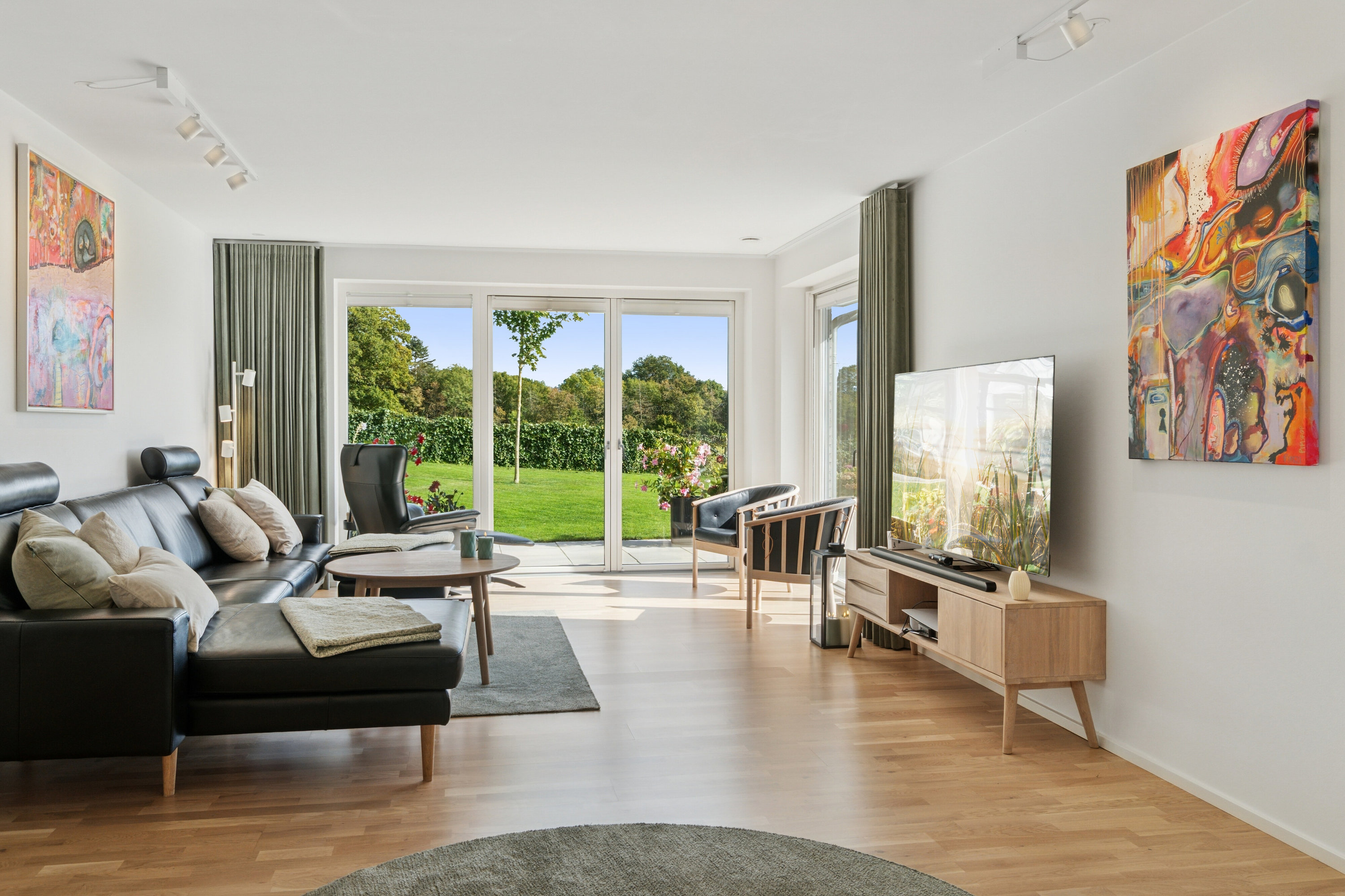 Fremhævet stue billede i fuldskærmstilstand. Billede af Slagelsevej 38, 4230 Skælskør