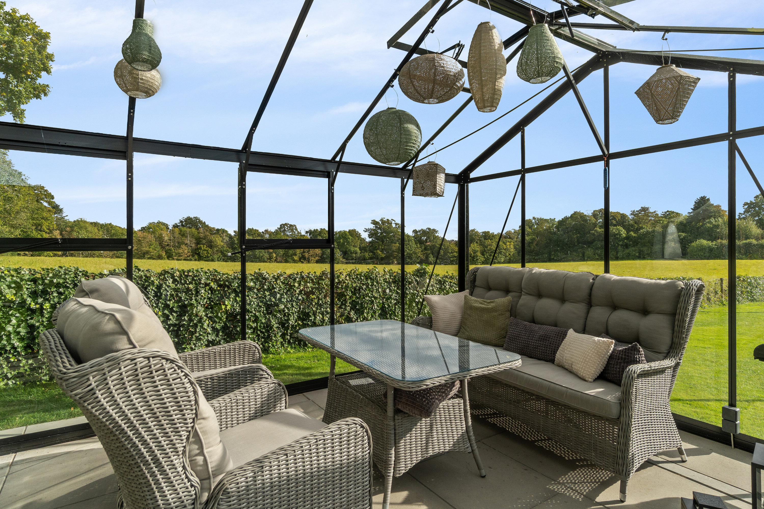 Fremhævet udestue billede i fuldskærmstilstand. Billede af Slagelsevej 38, 4230 Skælskør