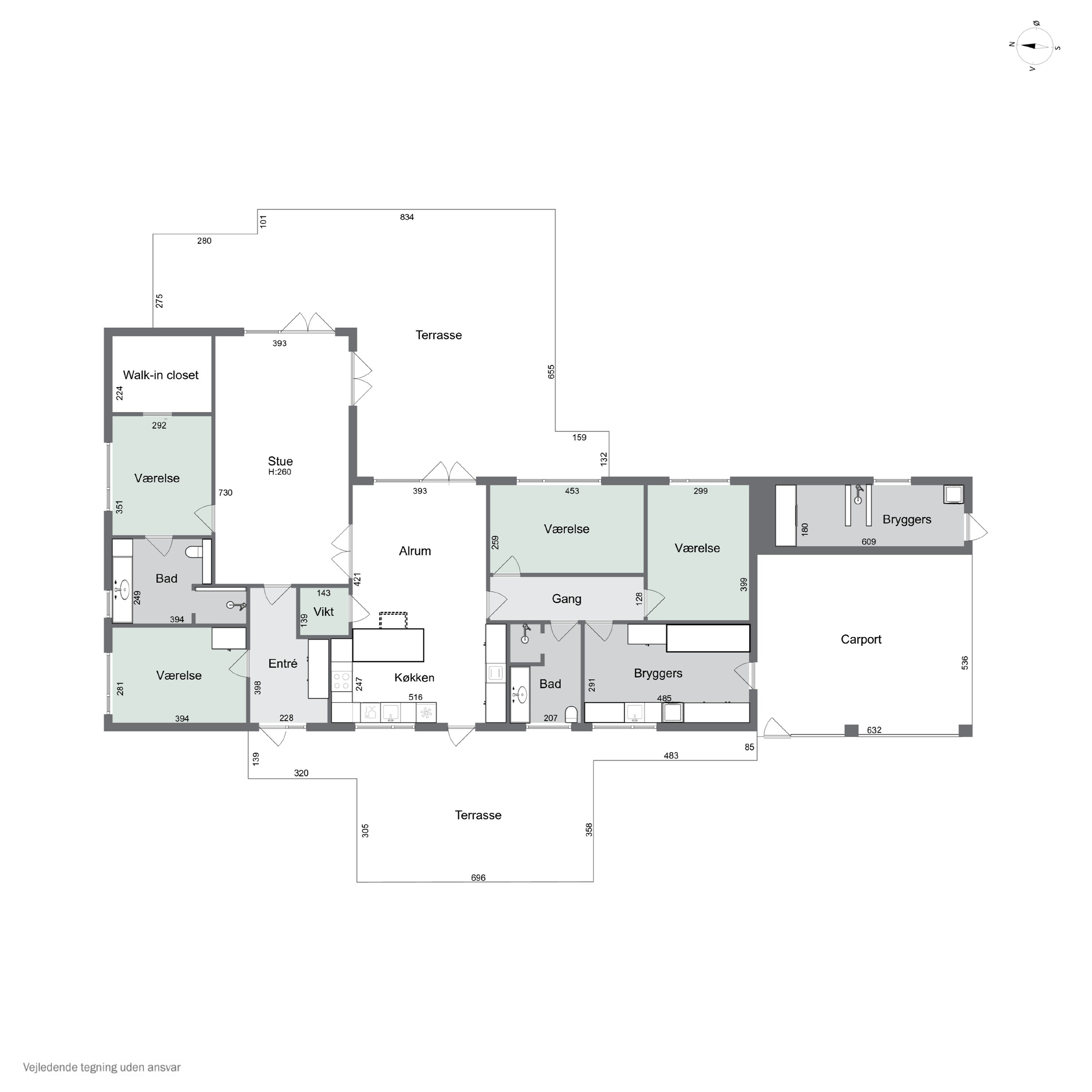 Plantegninger billede af Slagelsevej 38, 4230 Skælskør