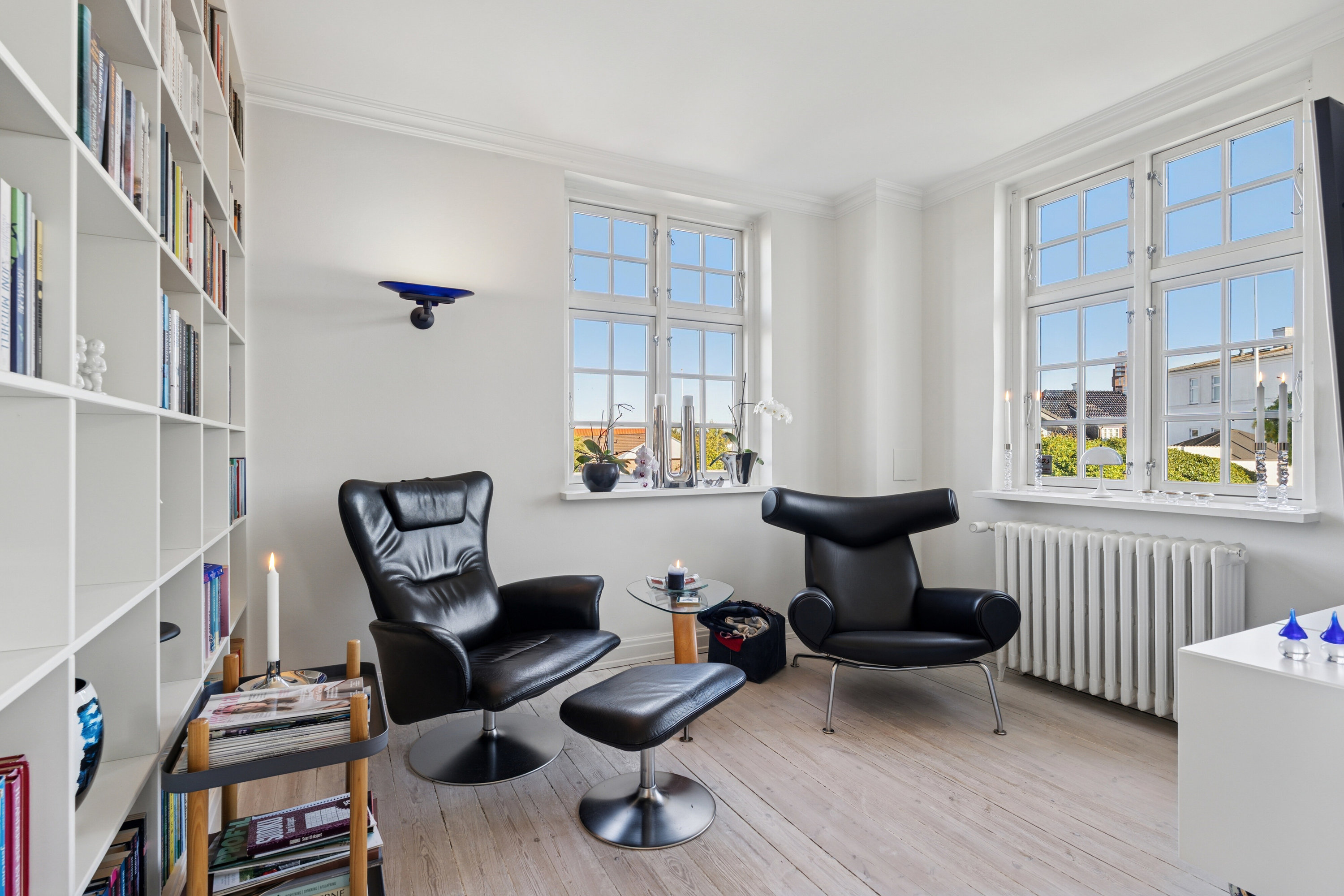 Fremhævet stue billede i fuldskærmstilstand. Billede af Sølystvej 30, 8600 Silkeborg