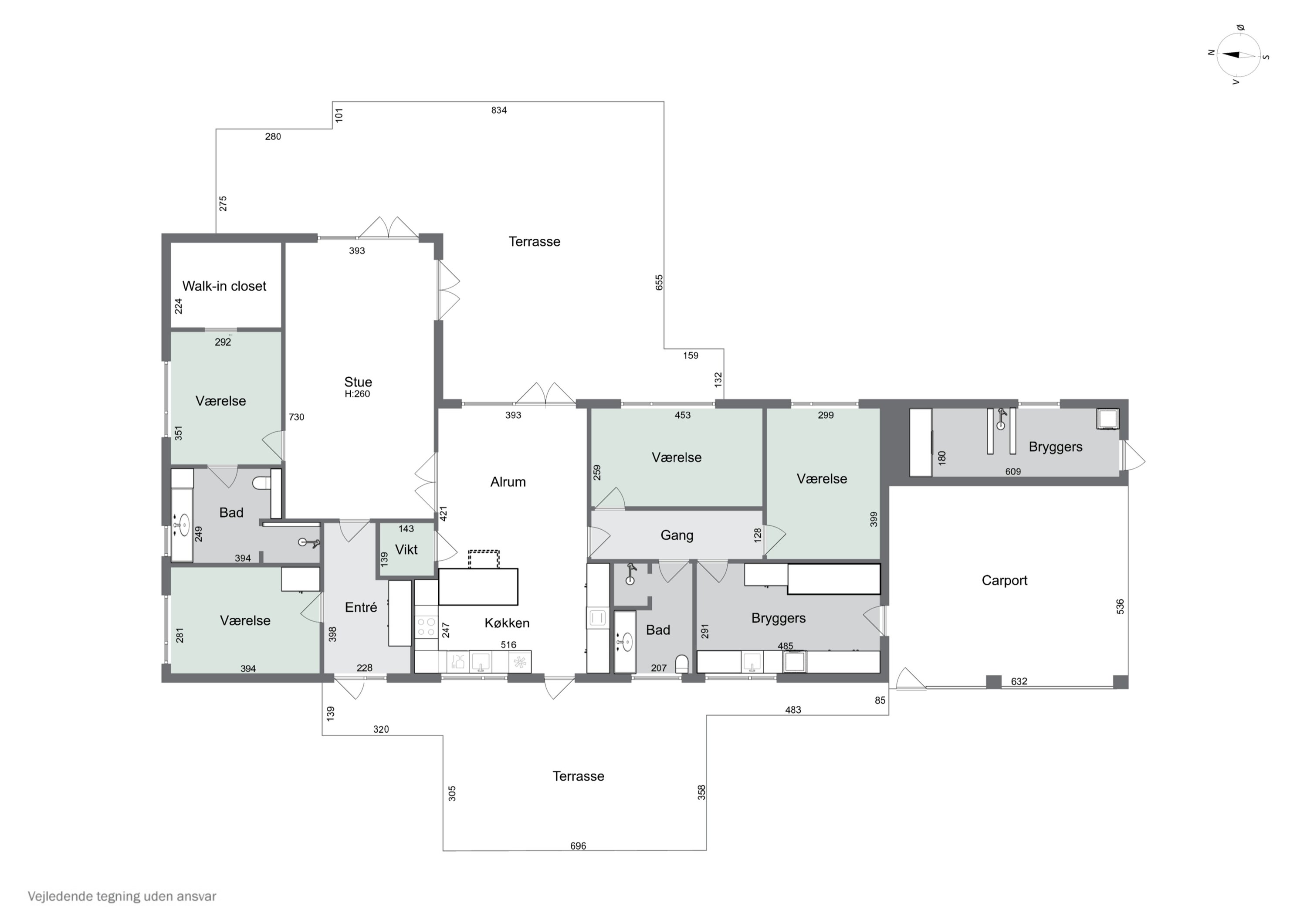Plantegninger billede af Slagelsevej 38, 4230 Skælskør