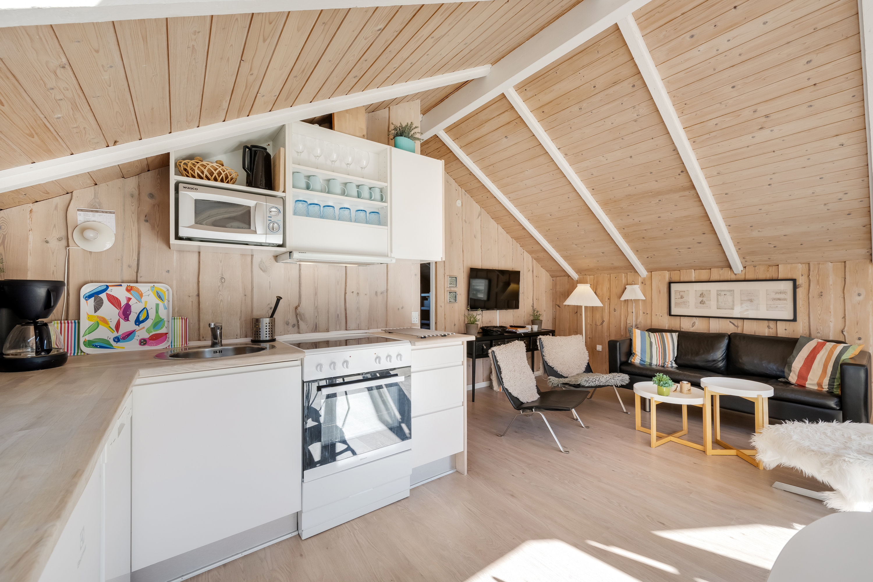 Fremhævet køkken billede i fuldskærmstilstand. Billede af Baunebjergvej 23, Haurvig, 6960 Hvide Sande