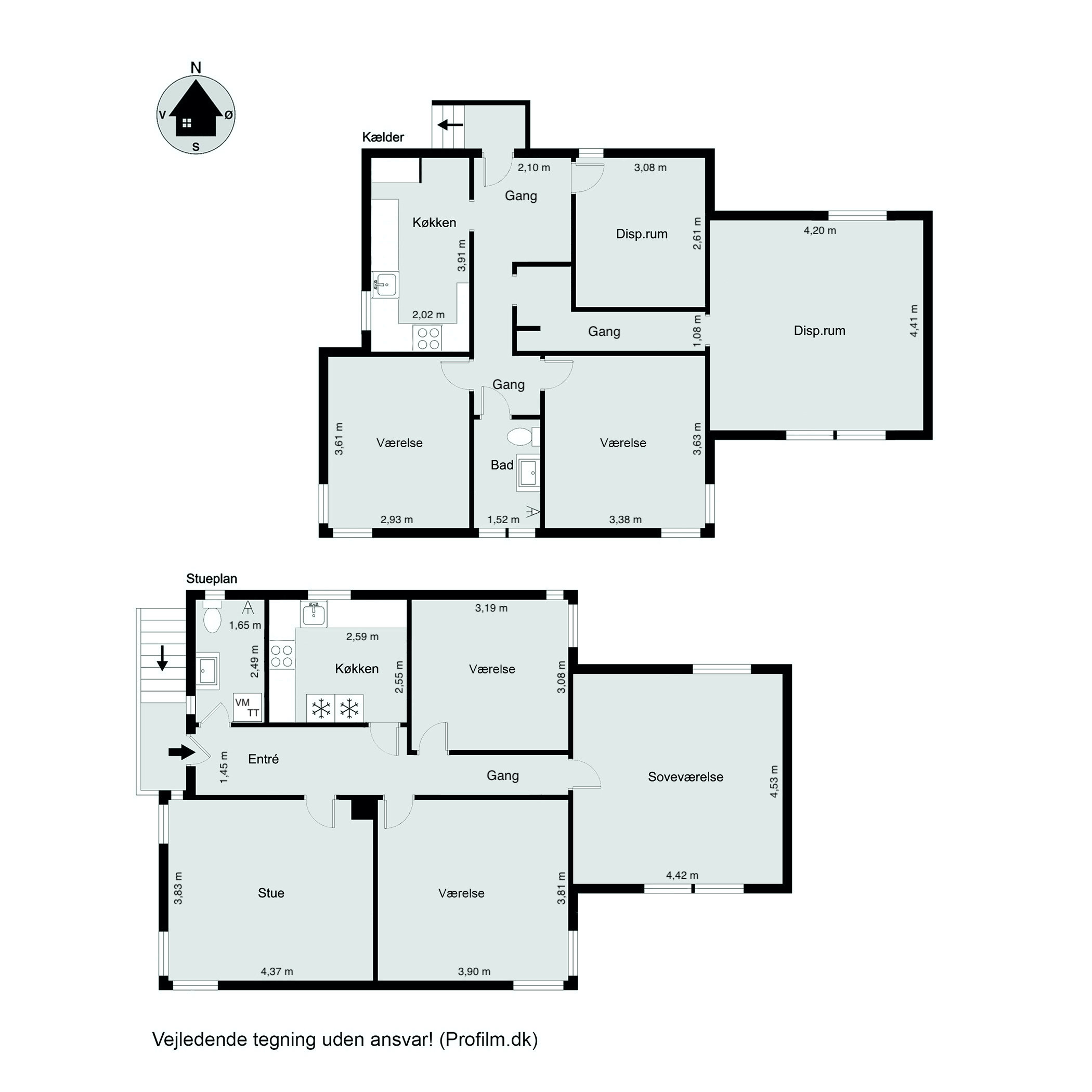 Plantegninger billede af Overmarksvej 22, 6000 Kolding