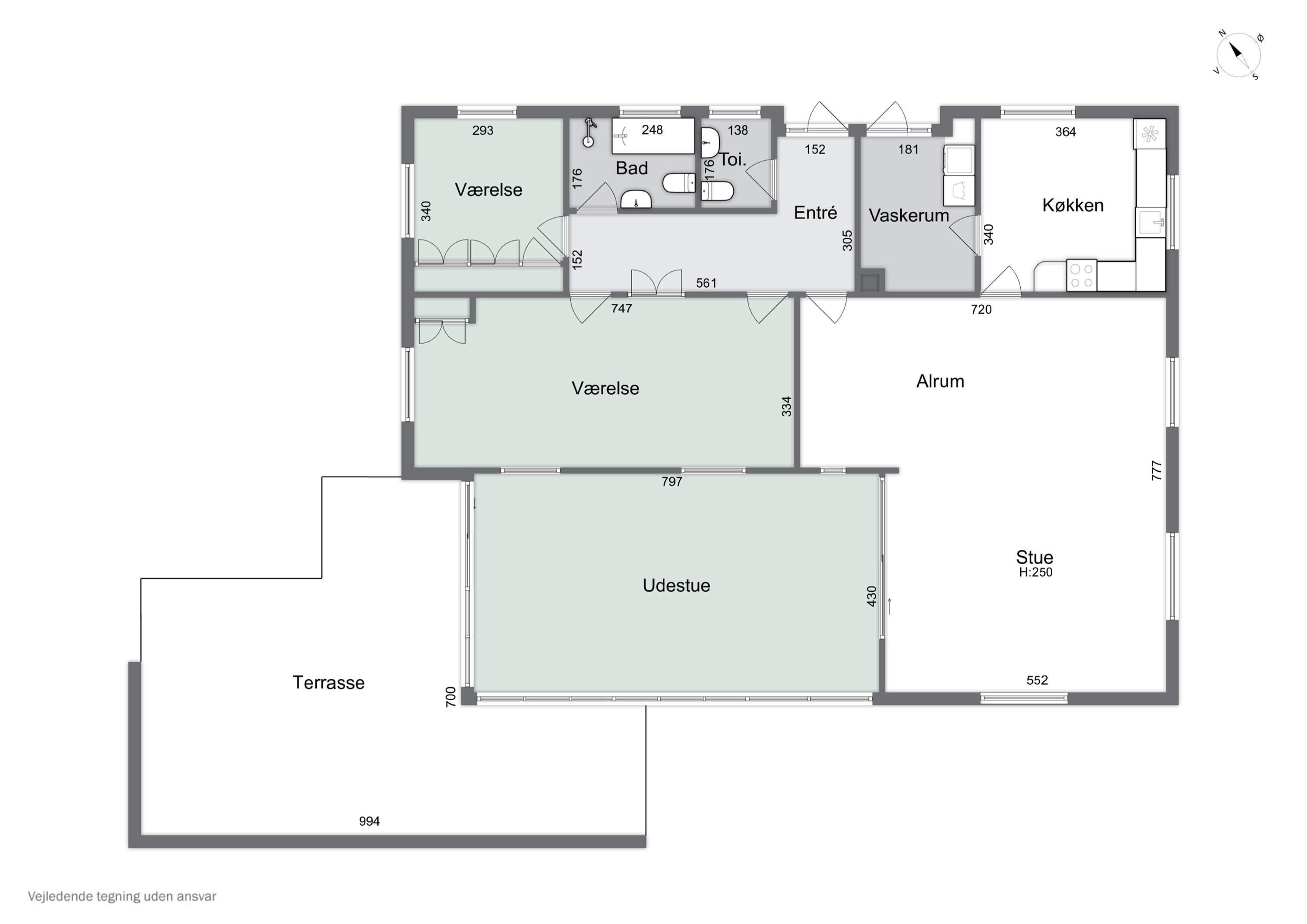 Plantegninger billede af Pagteroldvej 25, 2650 Hvidovre
