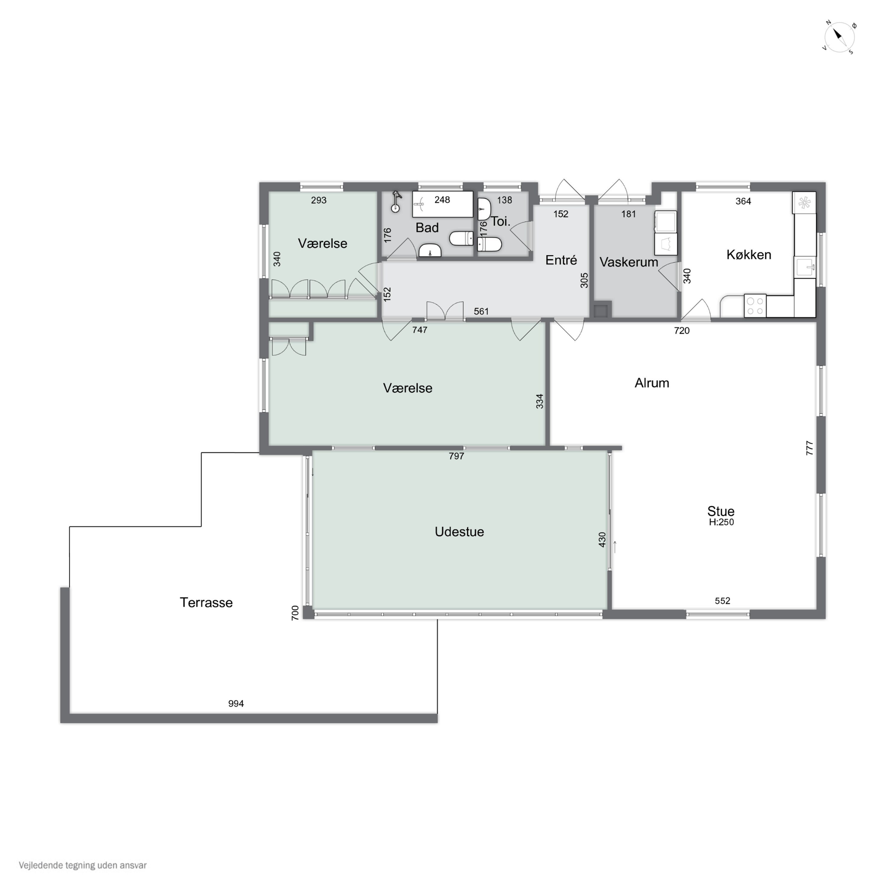 Plantegninger billede af Pagteroldvej 25, 2650 Hvidovre