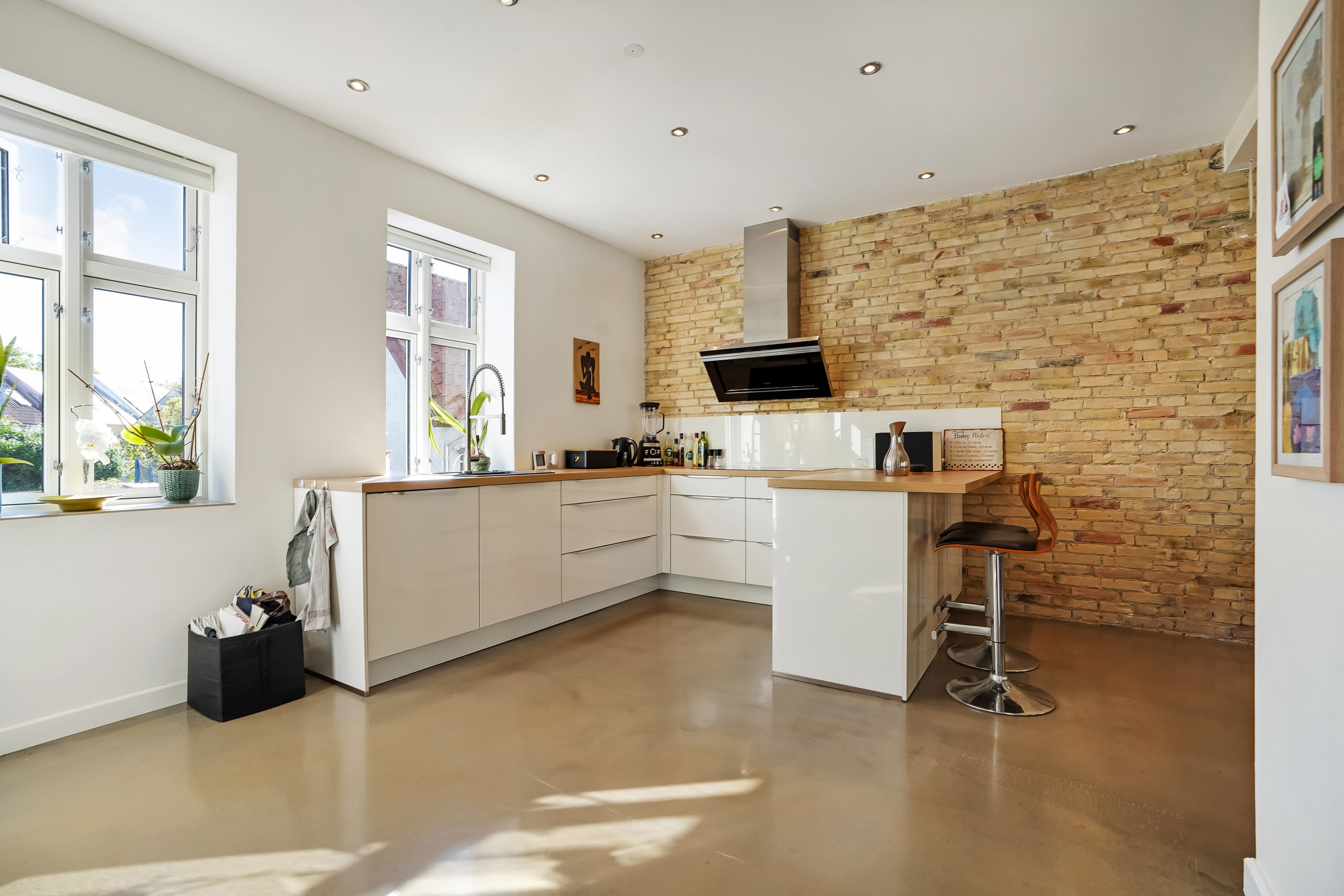 Fremhævet køkken billede i fuldskærmstilstand. Billede af Jens Benzons Gade 22, 5000 Odense C