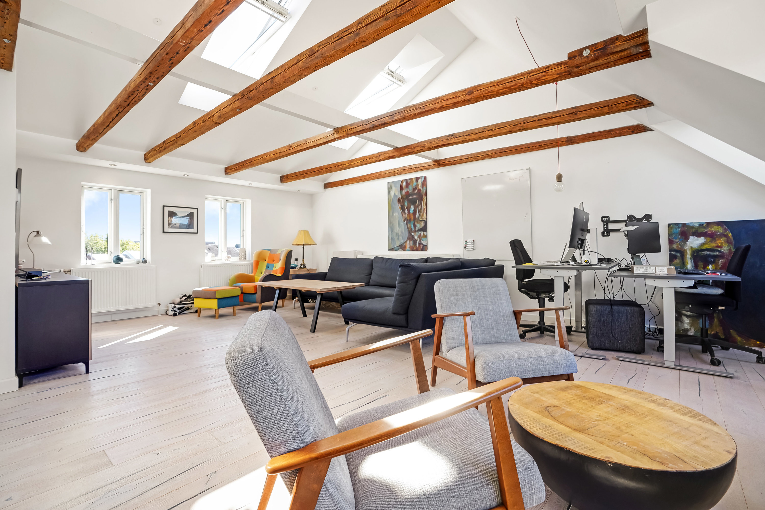 Fremhævet stue billede i fuldskærmstilstand. Billede af Jens Benzons Gade 22, 5000 Odense C