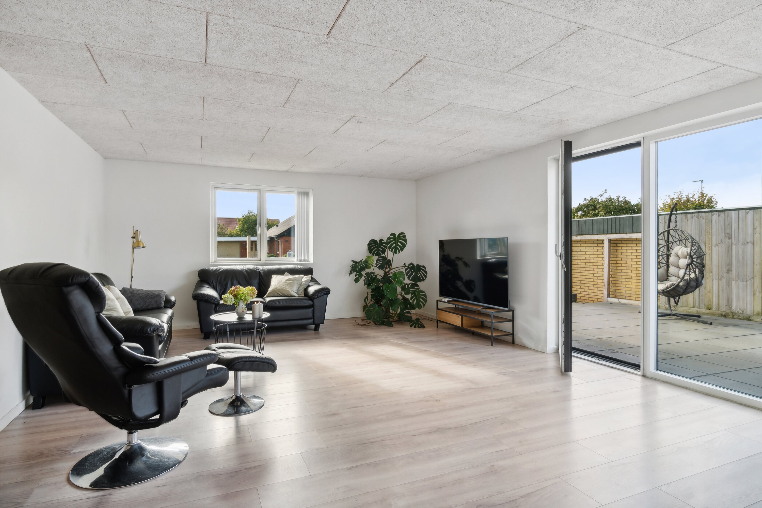 Fremhævet stue billede i fuldskærmstilstand. Billede af Bornholmsgade 9, 7430 Ikast