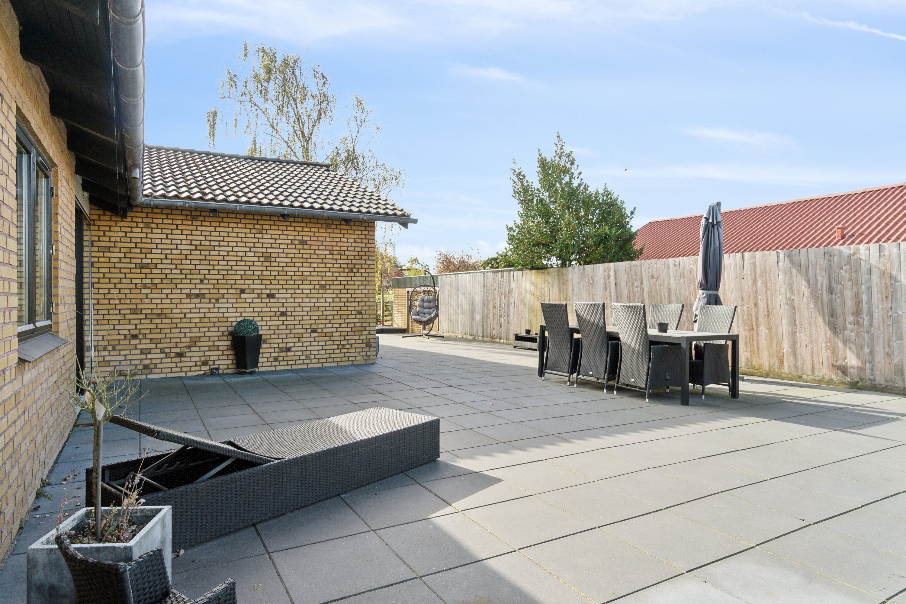 Fremhævet terrasse billede i fuldskærmstilstand. Billede af Bornholmsgade 9, 7430 Ikast