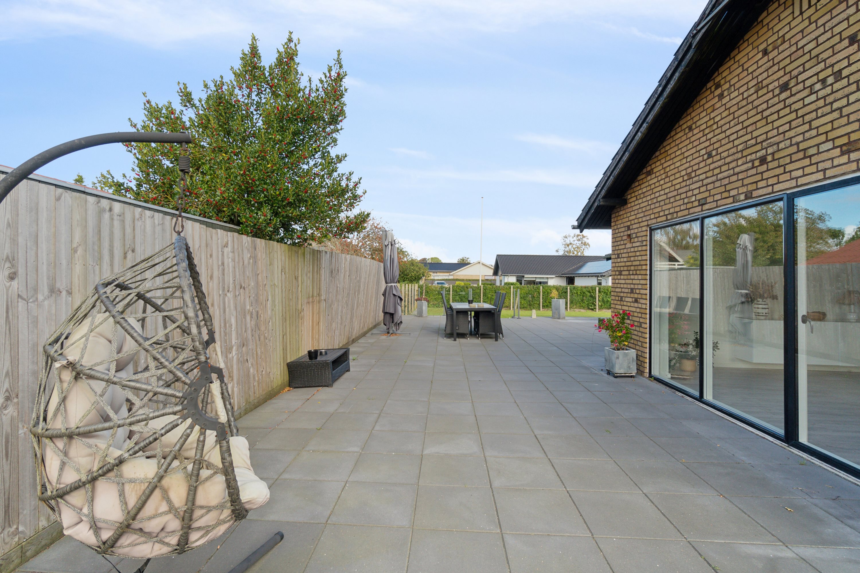 Fremhævet terrasse billede i fuldskærmstilstand. Billede af Bornholmsgade 9, 7430 Ikast