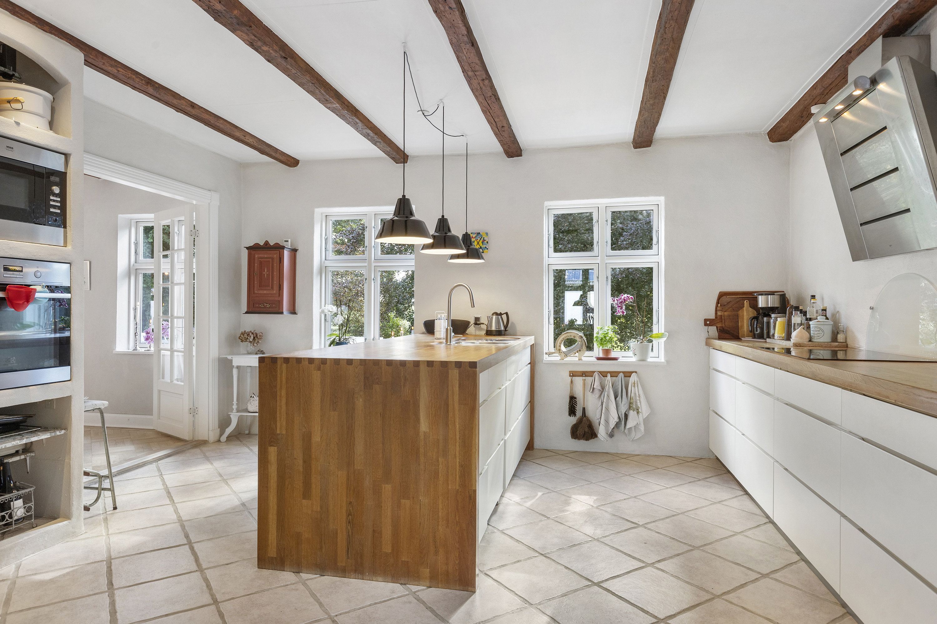 Fremhævet køkken billede i fuldskærmstilstand. Billede af Svoldrupvej 135, Vestrup, 9600 Aars