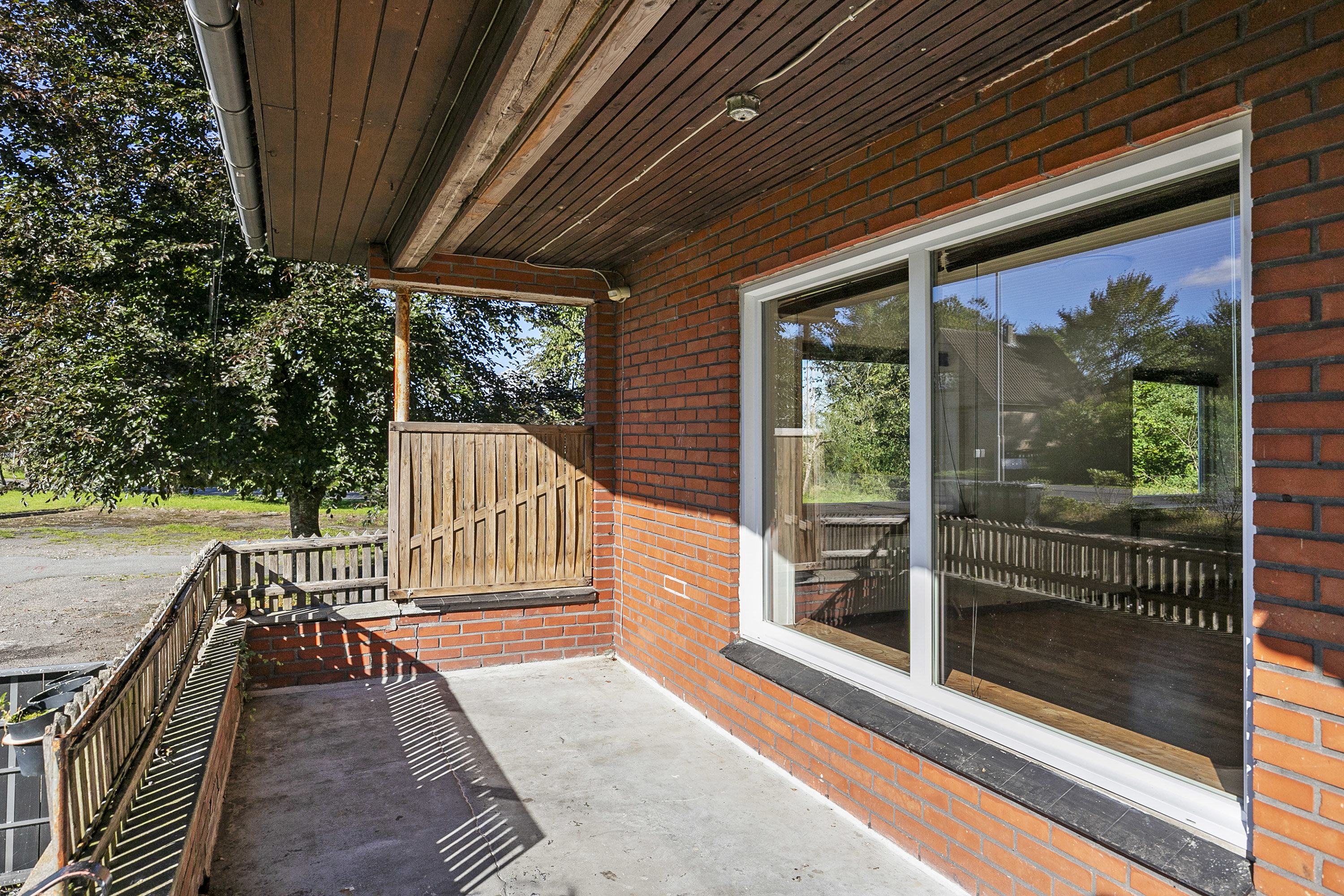 Fremhævet overdækket terrasse billede i fuldskærmstilstand. Billede af Svoldrupvej 105, Vognsild, 9600 Aars