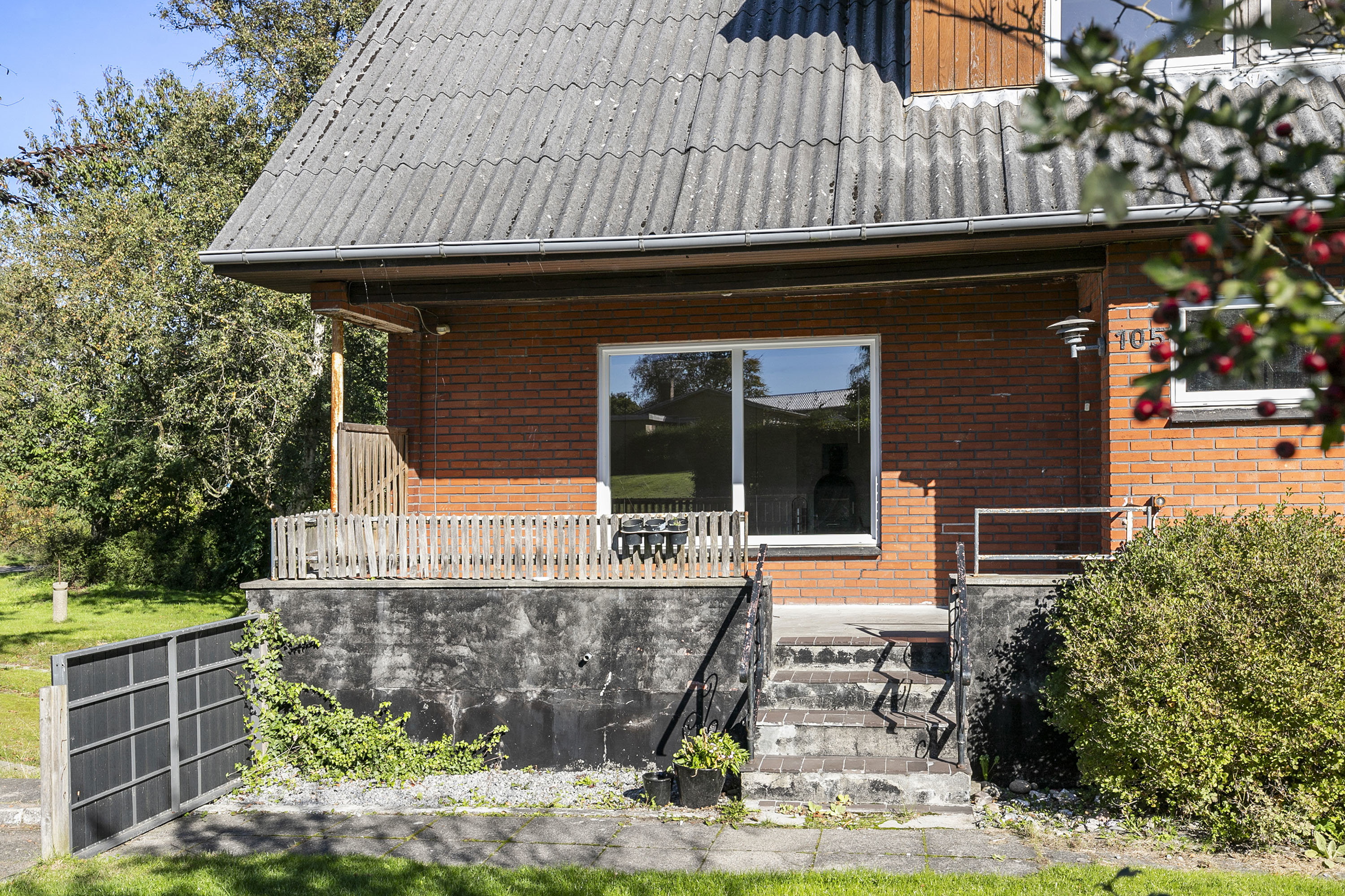 Fremhævet overdækket terrasse billede i fuldskærmstilstand. Billede af Svoldrupvej 105, Vognsild, 9600 Aars