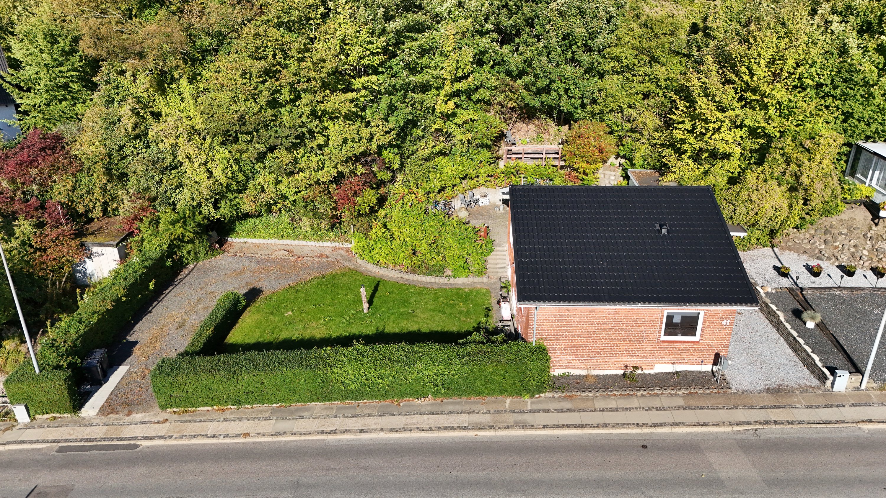 Miniaturebillede 1: luftfoto. Billede af Hegedalsvej 41, 9500 Hobro