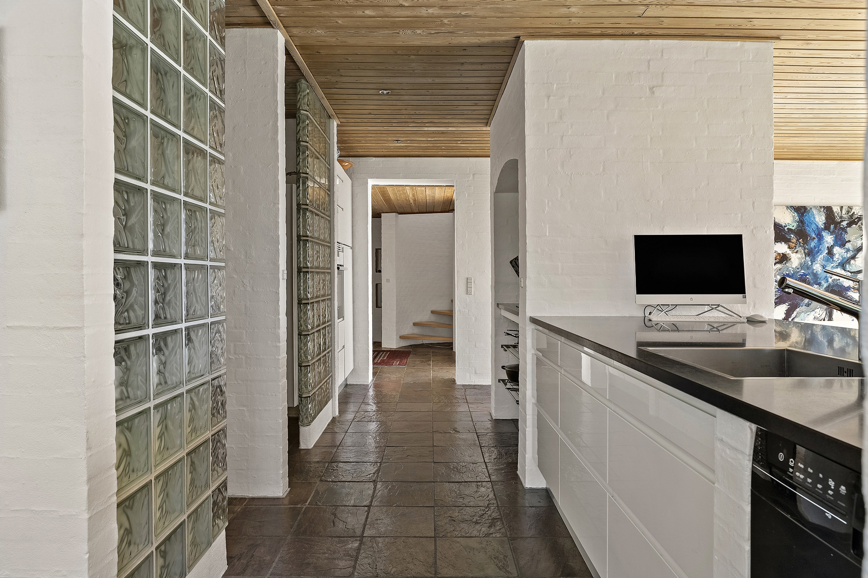 Fremhævet køkken billede i fuldskærmstilstand. Billede af Havmarken 2, Søvind, 8700 Horsens