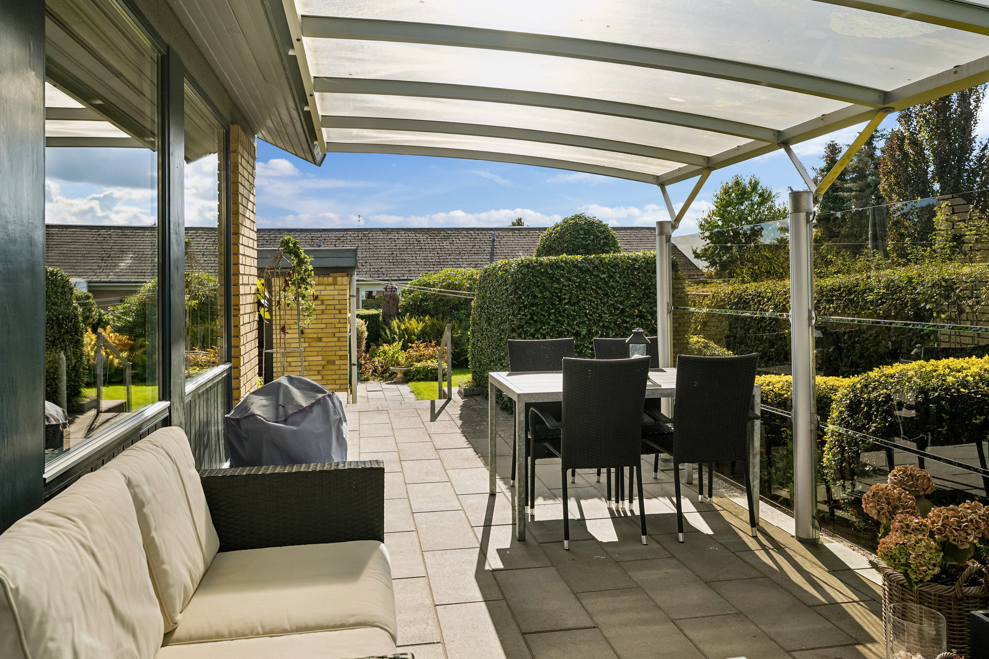 Fremhævet terrasse billede i fuldskærmstilstand. Billede af Stubvangen 23, 8920 Randers NV