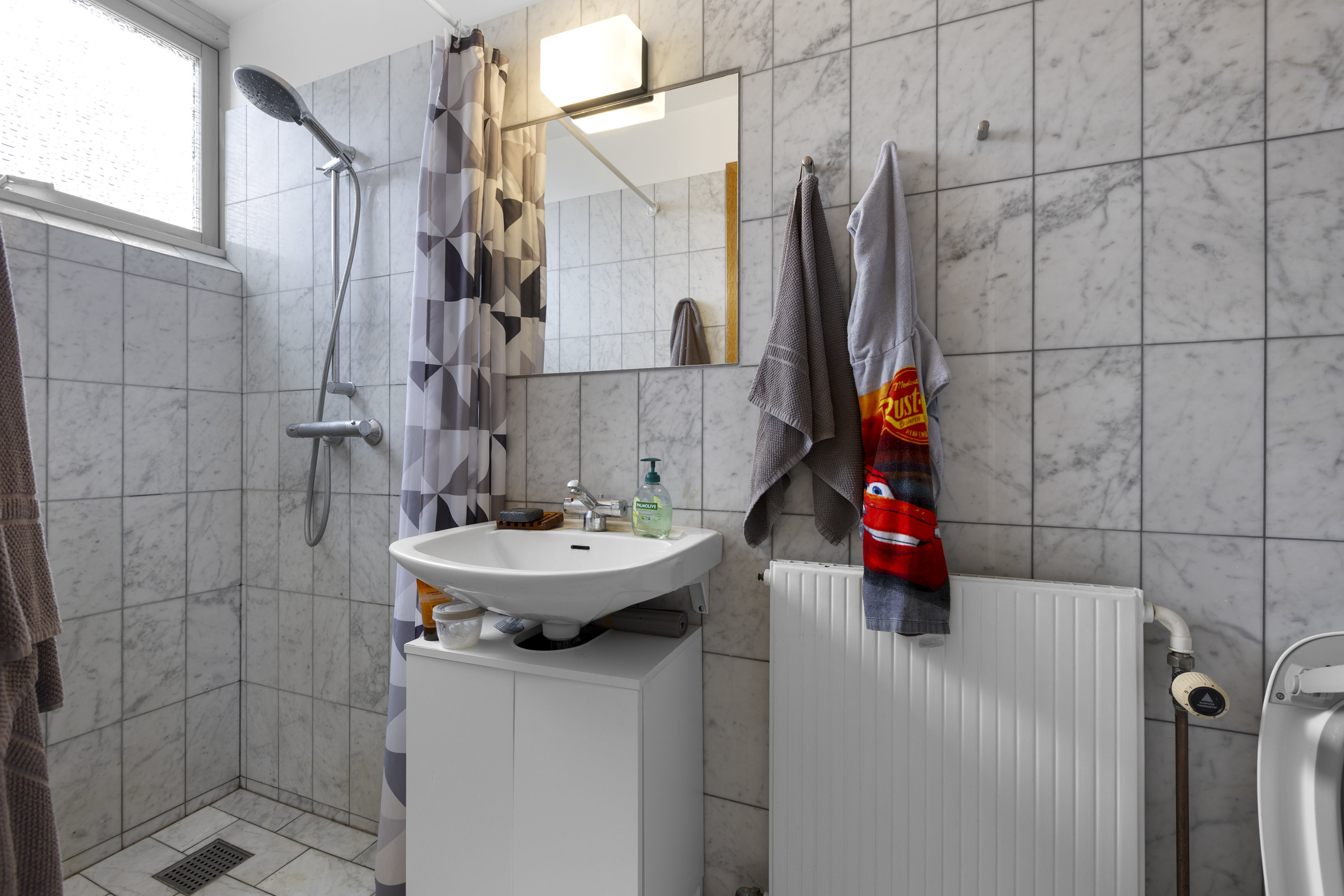 Fremhævet badeværelse billede i fuldskærmstilstand. Billede af Finlandsvej 13, 4180 Sorø