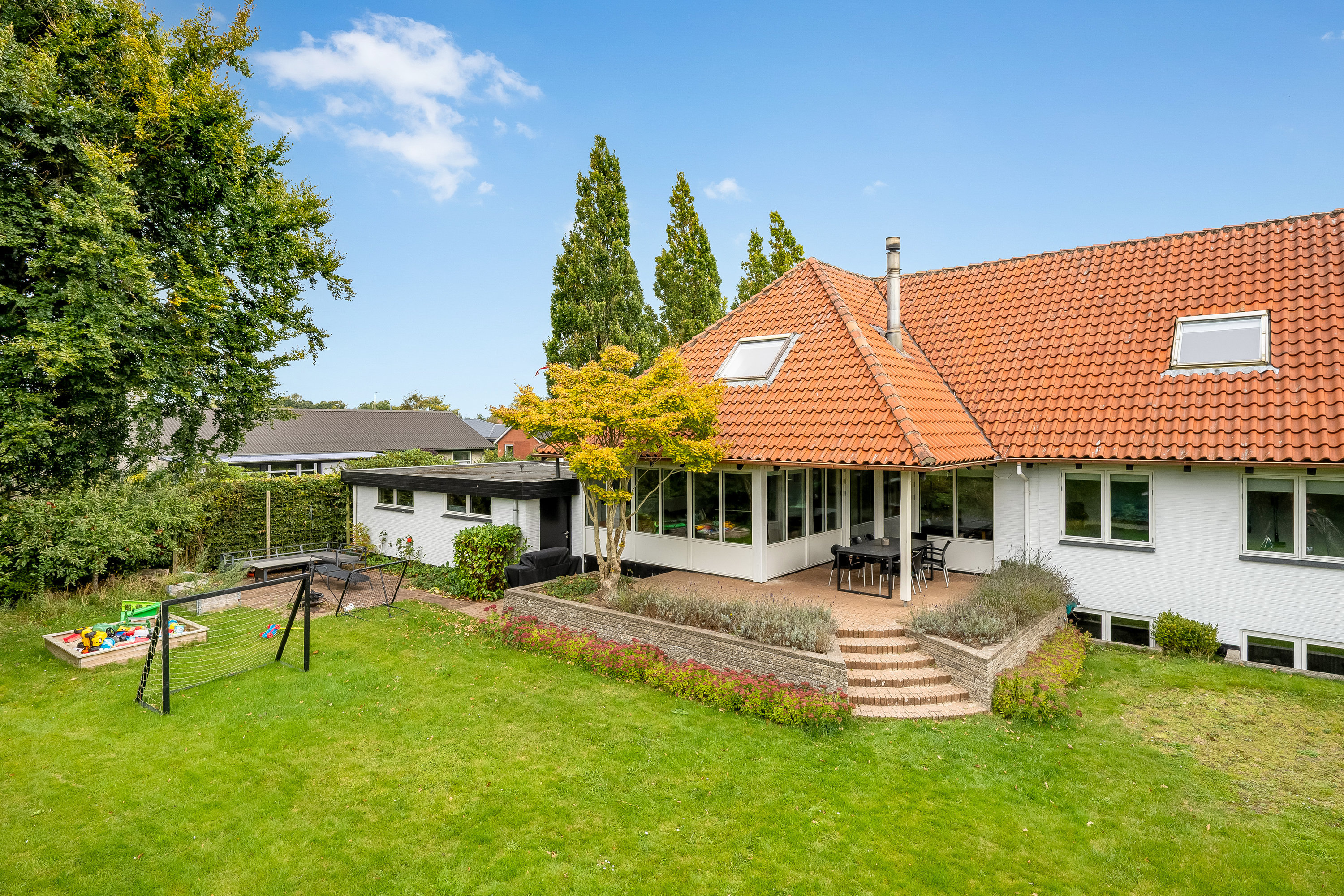 Fremhævet facade billede i fuldskærmstilstand. Billede af Marskvej 18, 6270 Tønder