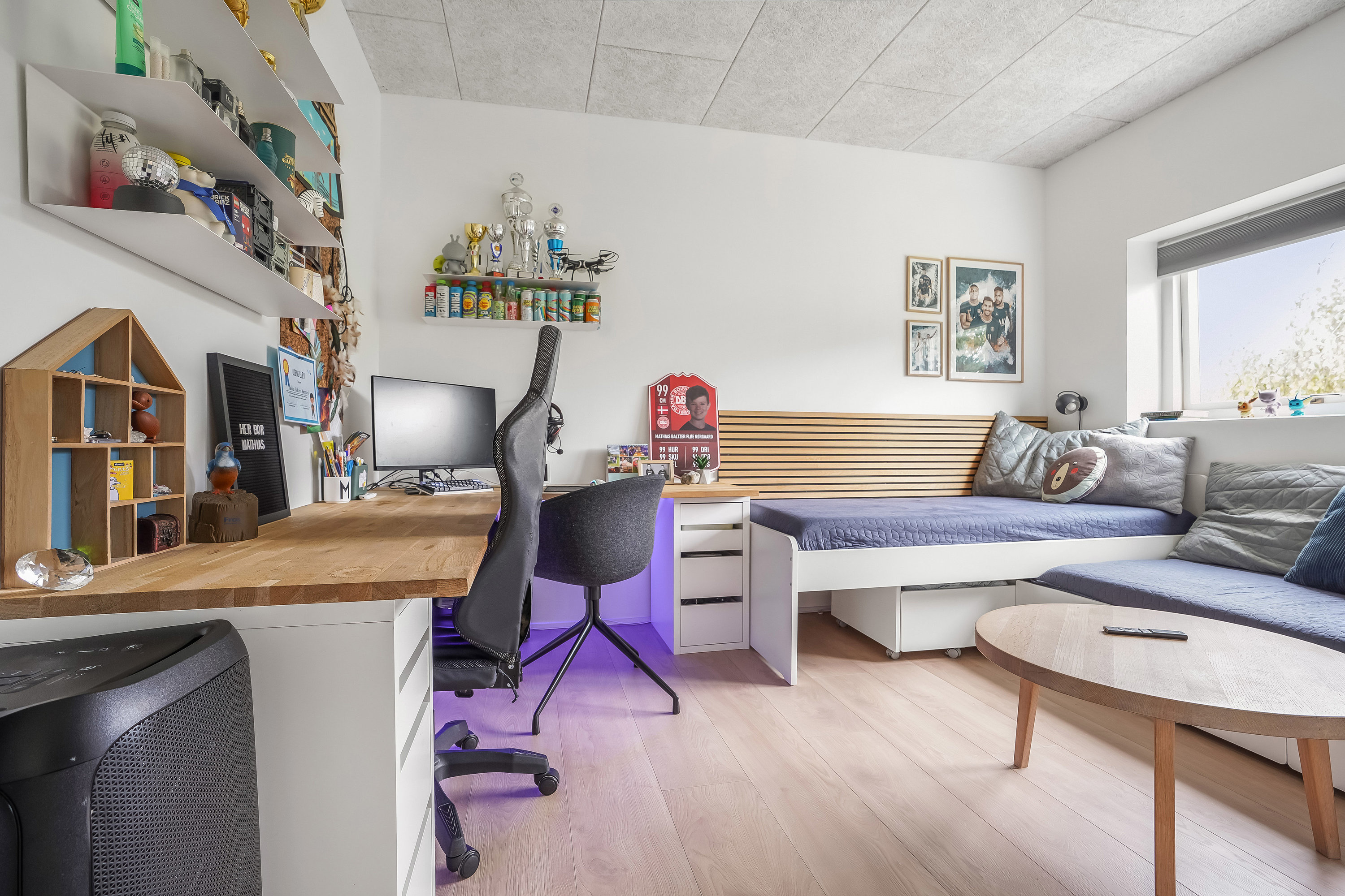 Fremhævet værelse billede i fuldskærmstilstand. Billede af Hønseringen 5, 7190 Billund