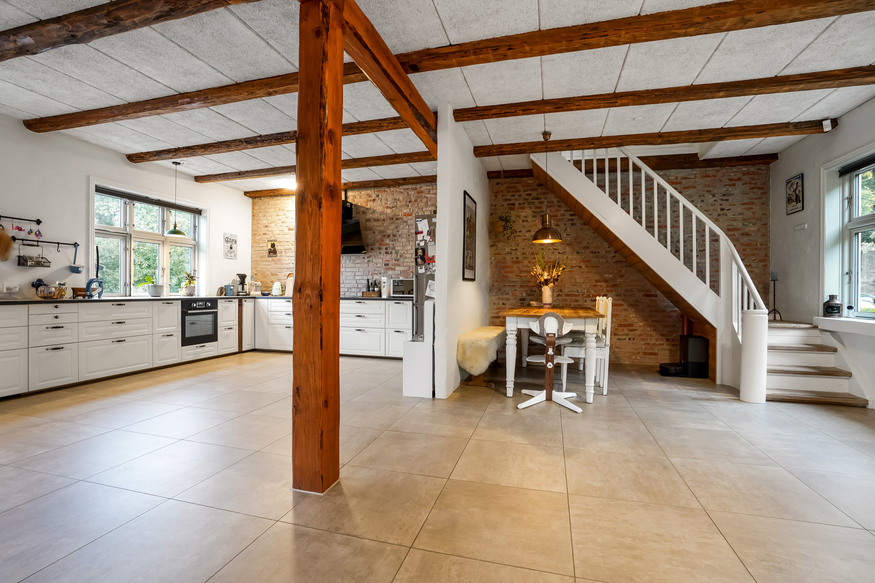 Fremhævet køkken billede i fuldskærmstilstand. Billede af Jernbanealle 13, Tofterup, 7200 Grindsted