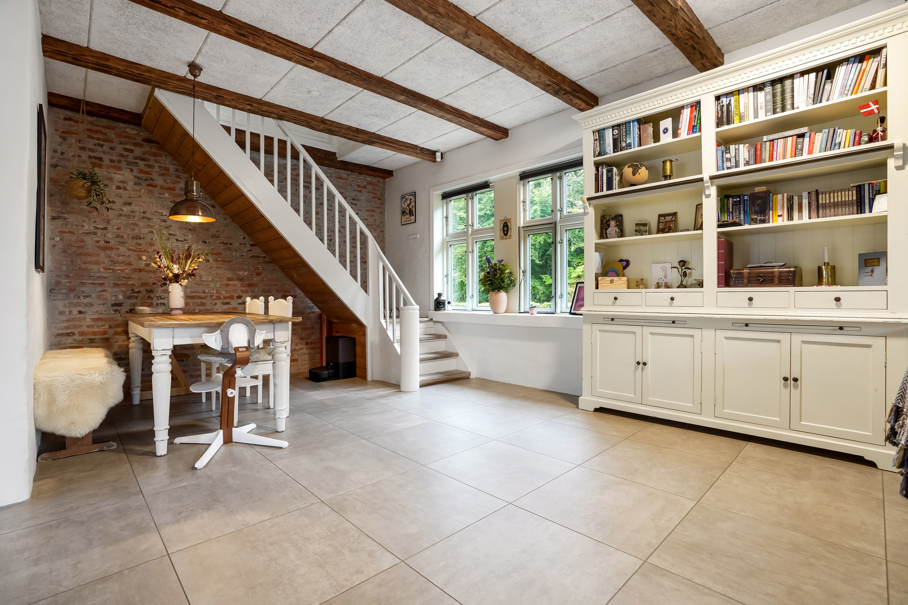 Fremhævet stue billede i fuldskærmstilstand. Billede af Jernbanealle 13, Tofterup, 7200 Grindsted