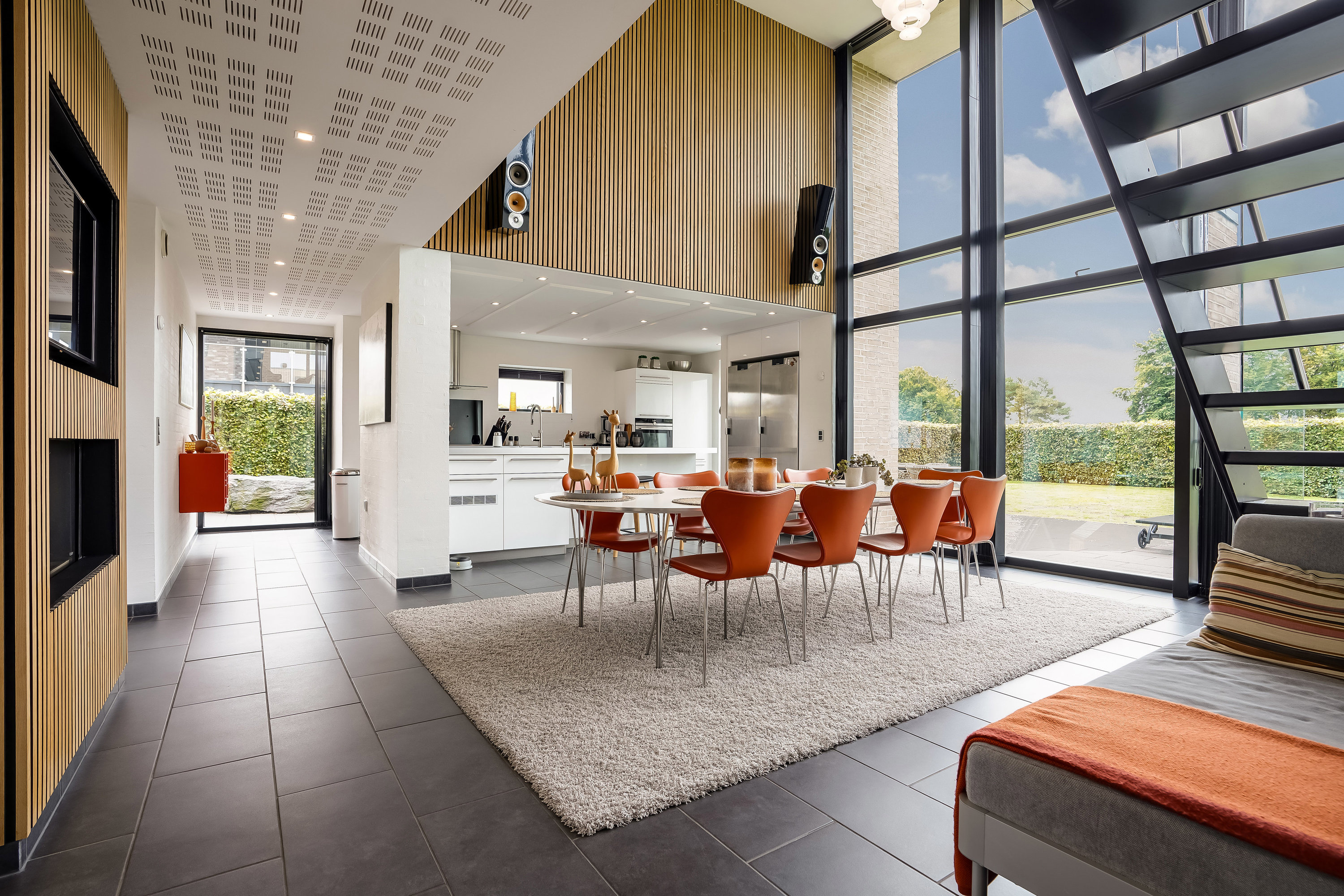 Fremhævet stue billede i fuldskærmstilstand. Billede af Engsøparken 203, 7200 Grindsted