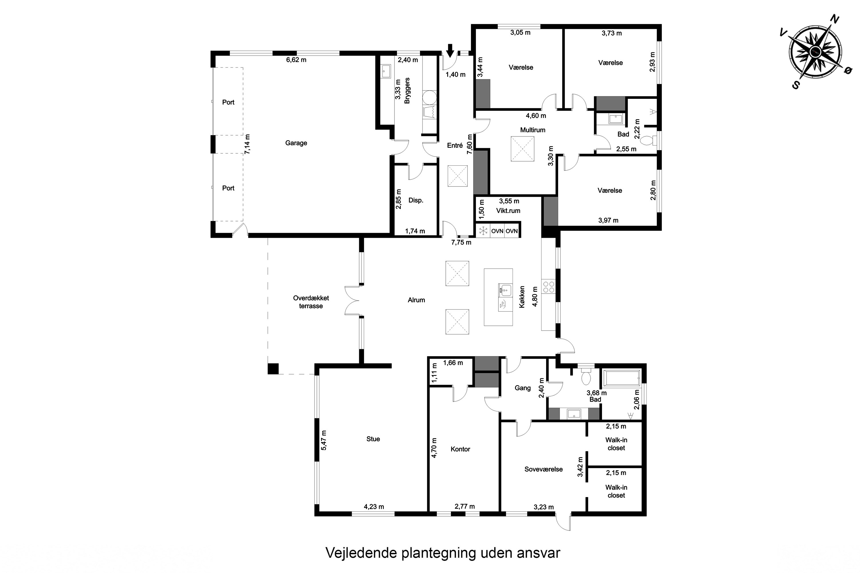 Plantegninger billede af Hønseringen 5, 7190 Billund