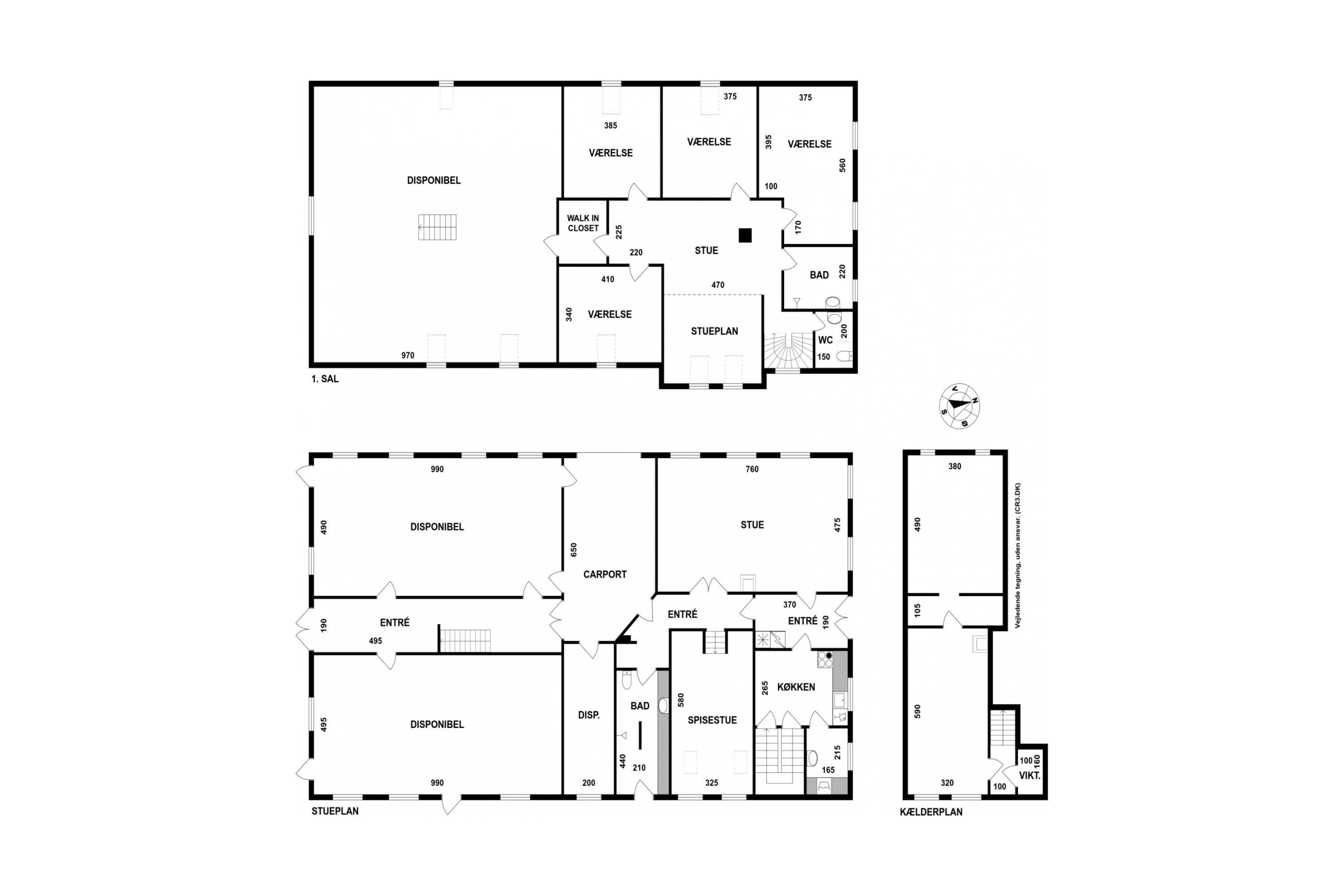 Plantegninger billede af Staslundevej 20, Udby, 4300 Holbæk