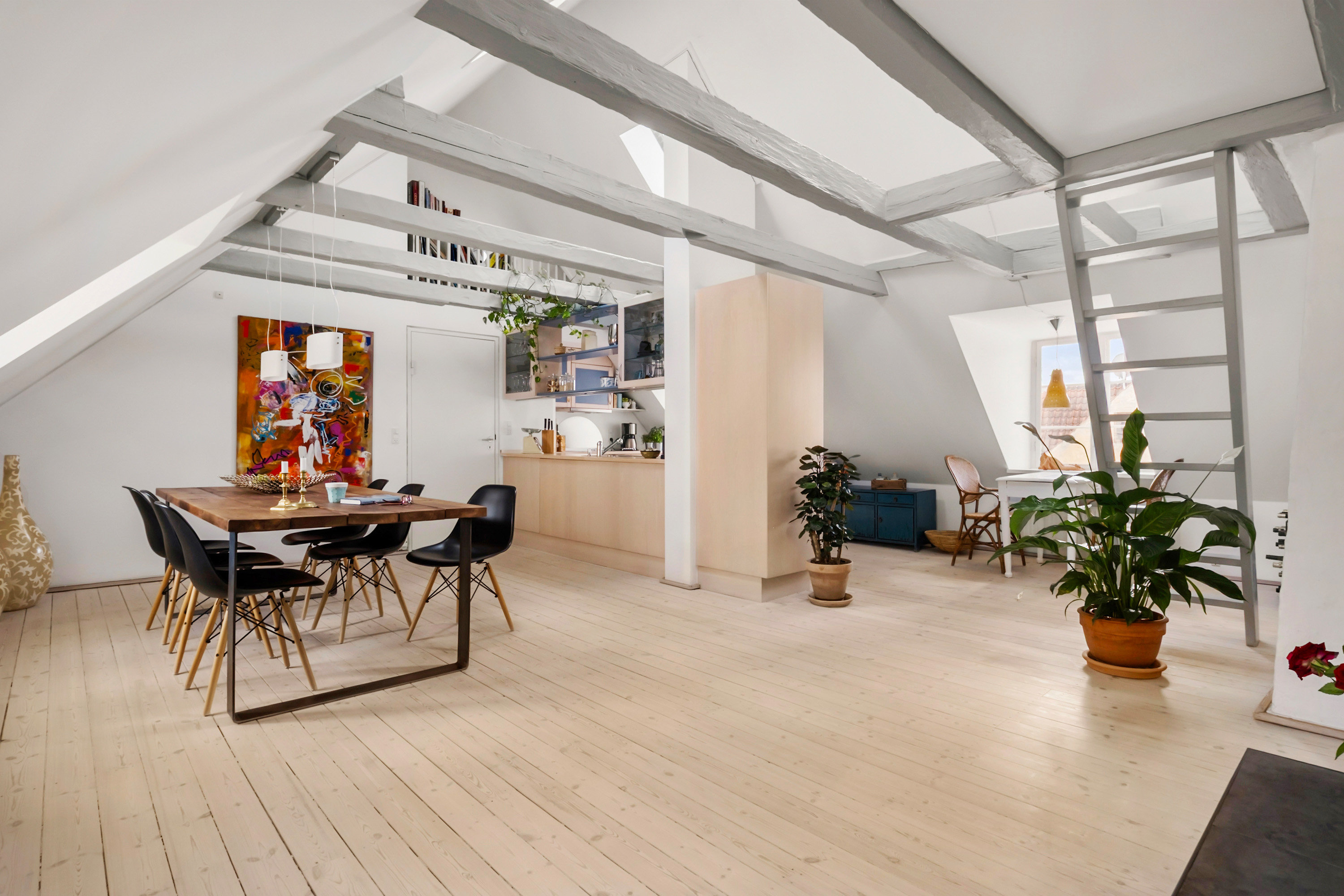 Miniaturebillede 1: spisekøkken. Billede af Nyhavn 31C, 4., 1051 København K