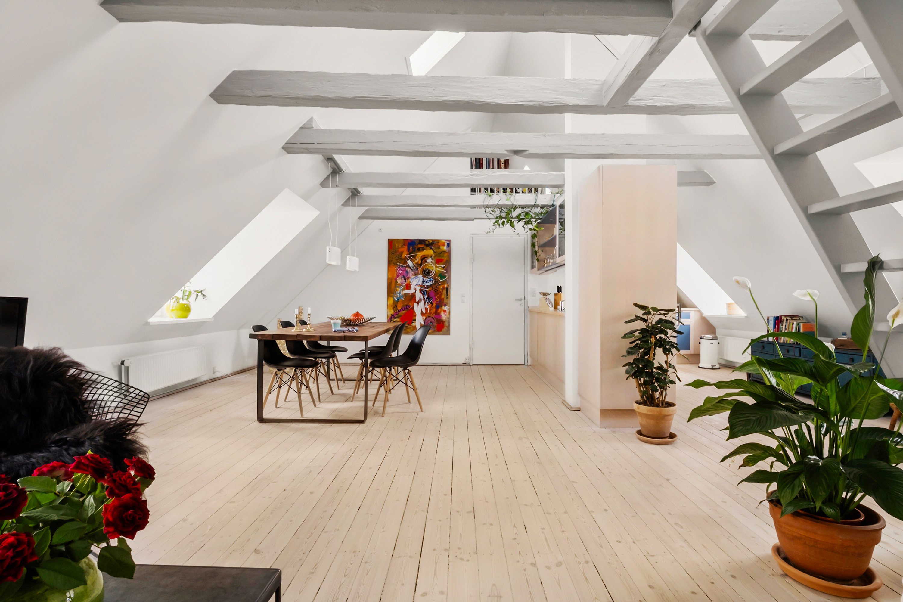 Fremhævet spisestue billede i fuldskærmstilstand. Billede af Nyhavn 31C, 4., 1051 København K