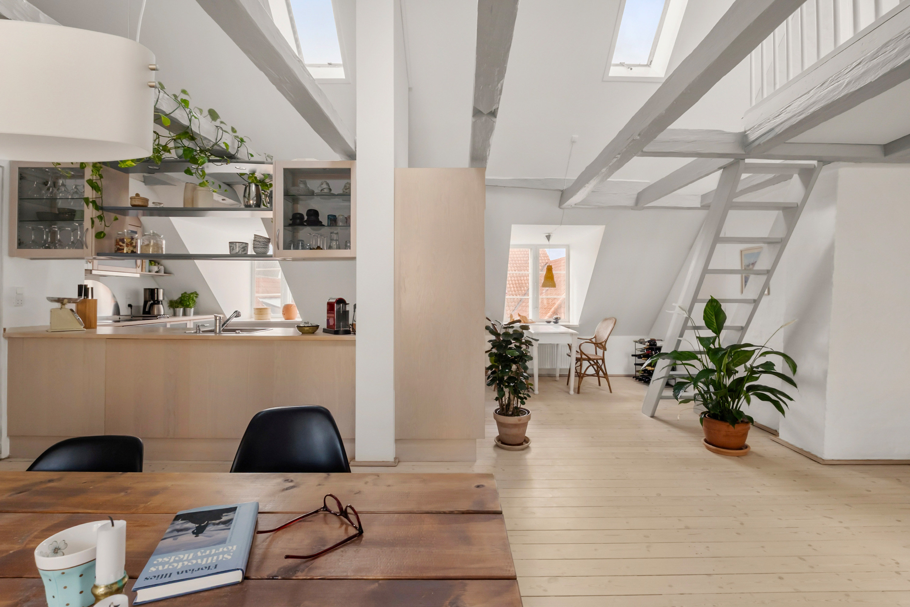 Fremhævet spisekøkken billede i fuldskærmstilstand. Billede af Nyhavn 31C, 4., 1051 København K