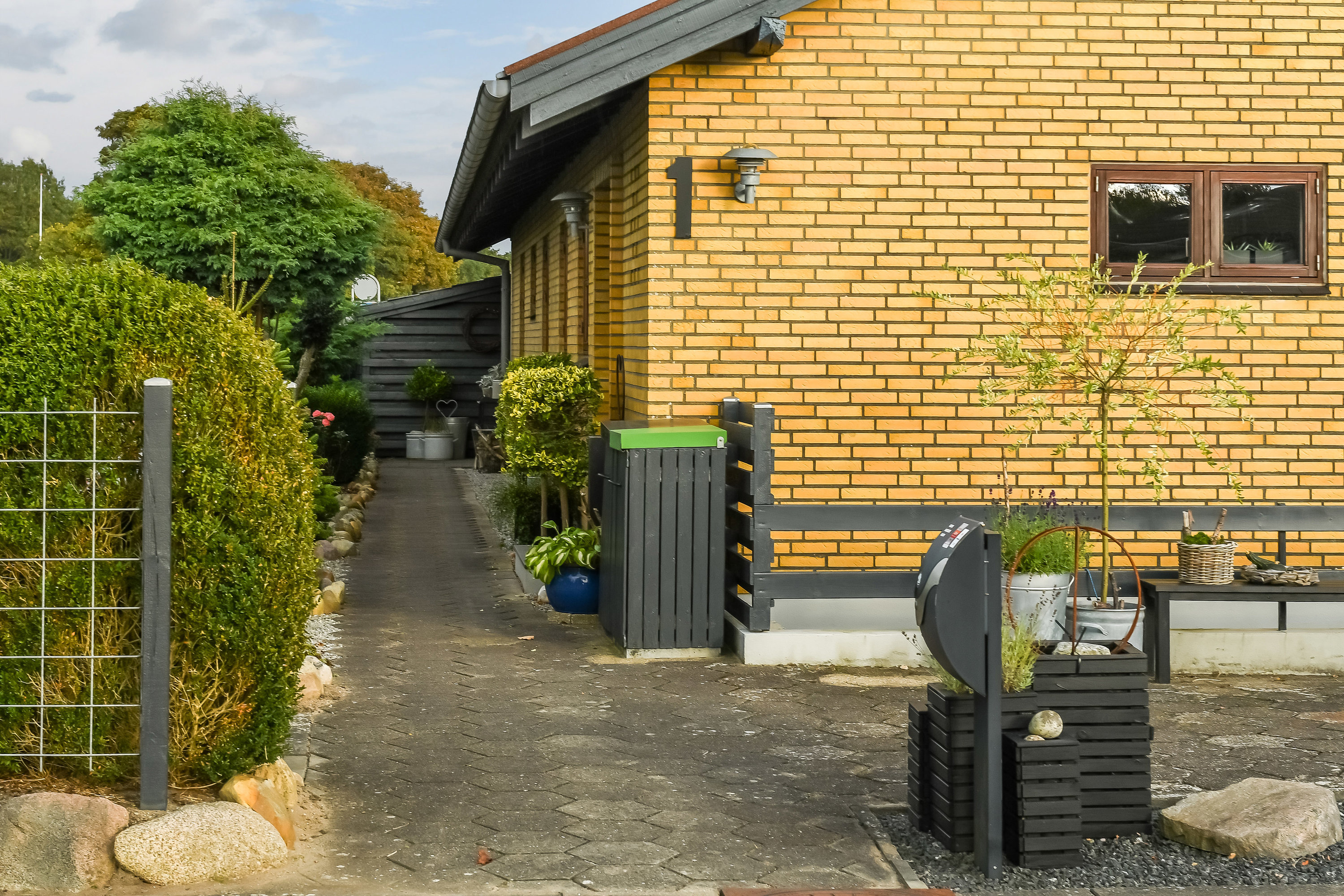 Fremhævet ejendommen billede i fuldskærmstilstand. Billede af Ahornvej 1, 7200 Grindsted