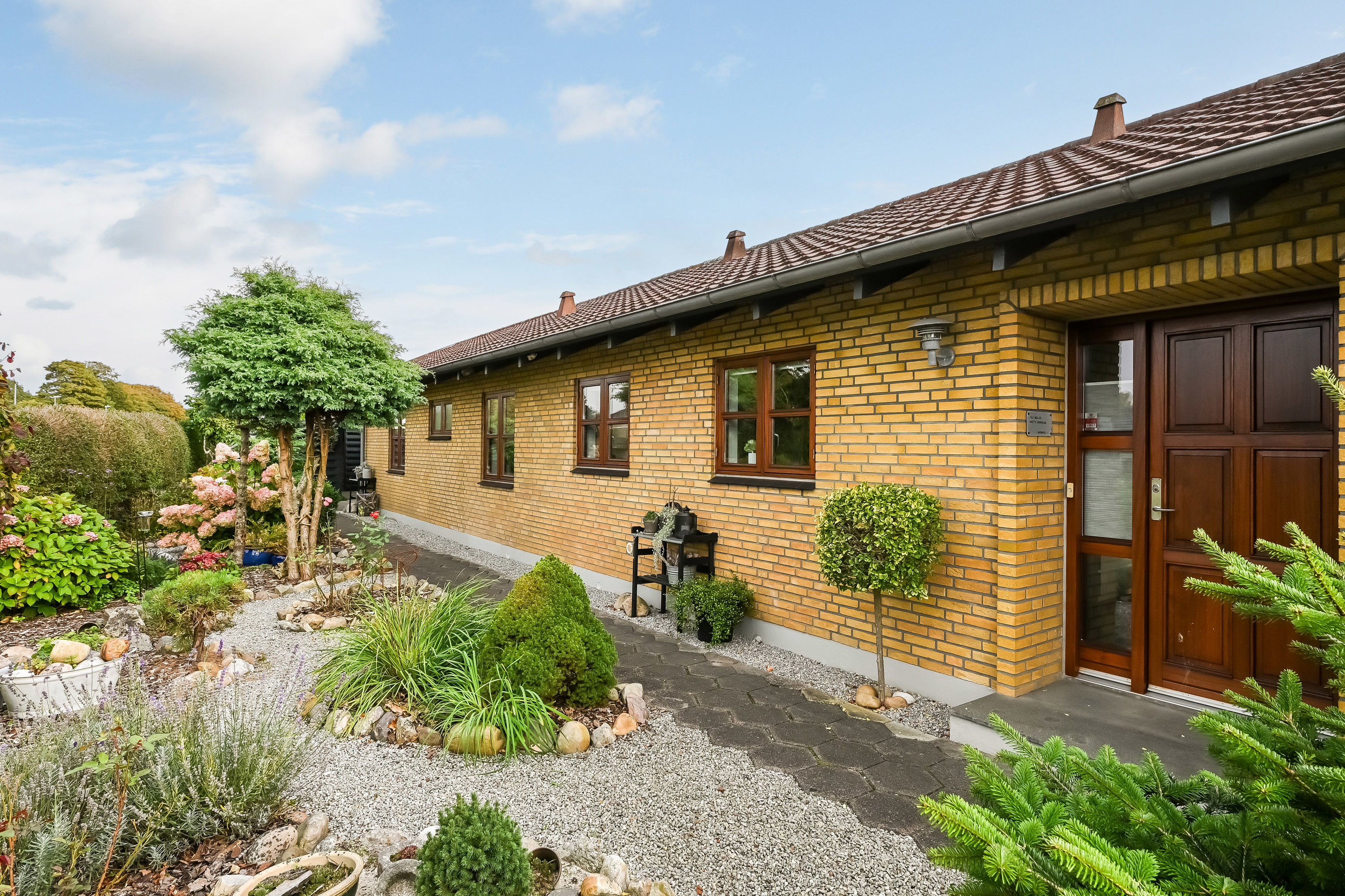 Fremhævet ejendommen billede i fuldskærmstilstand. Billede af Ahornvej 1, 7200 Grindsted