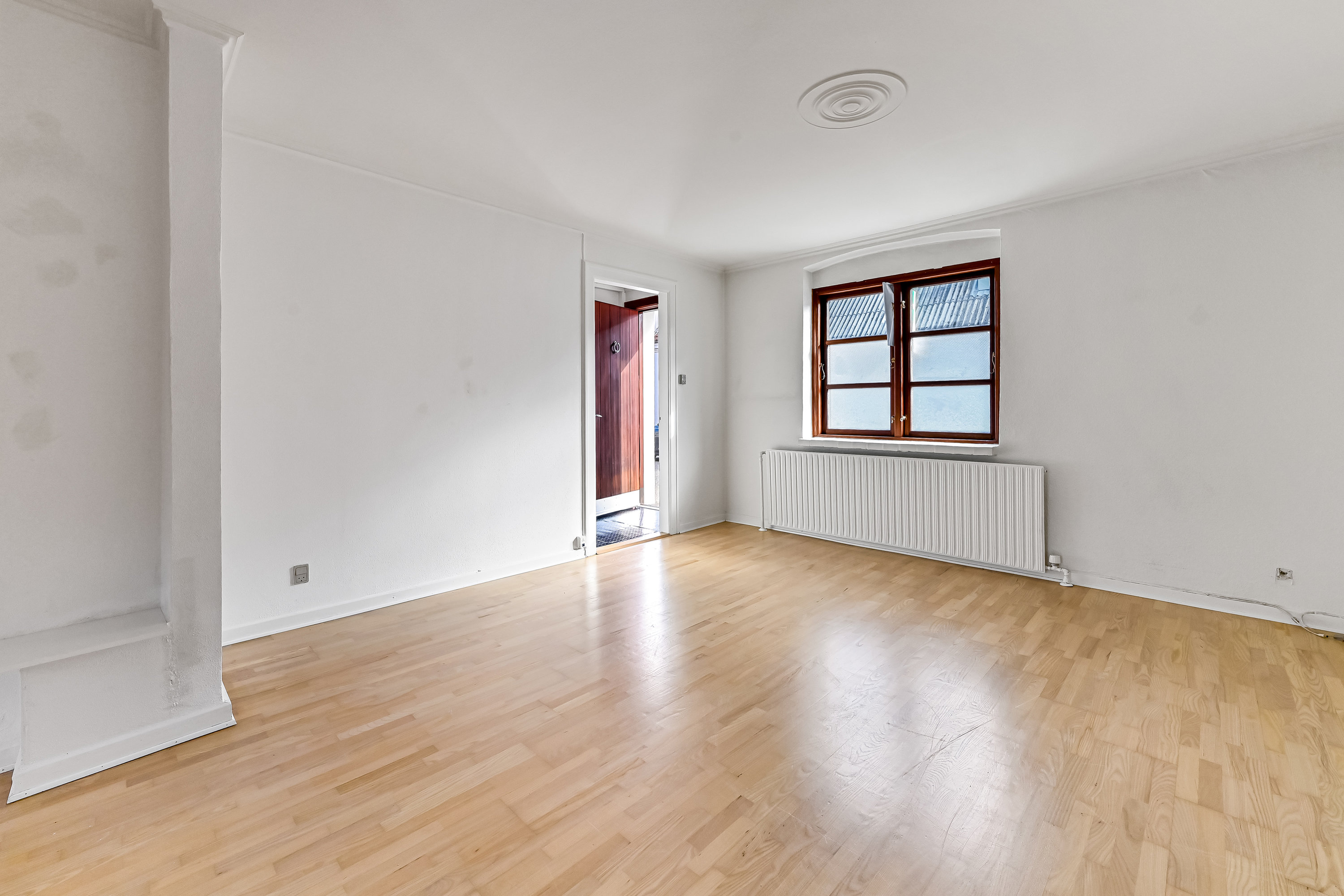 Fremhævet stue billede i fuldskærmstilstand. Billede af Skolegade 67, 7400 Herning