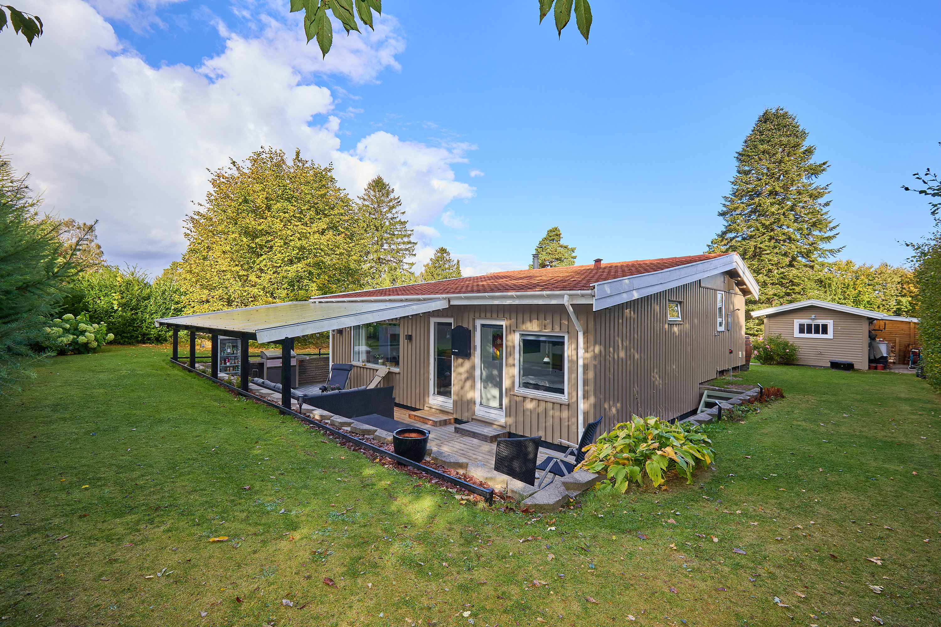 Miniaturebillede 1: ejendommen. Billede af Strandbovej 18, Landerslev Strand, 3630 Jægerspris