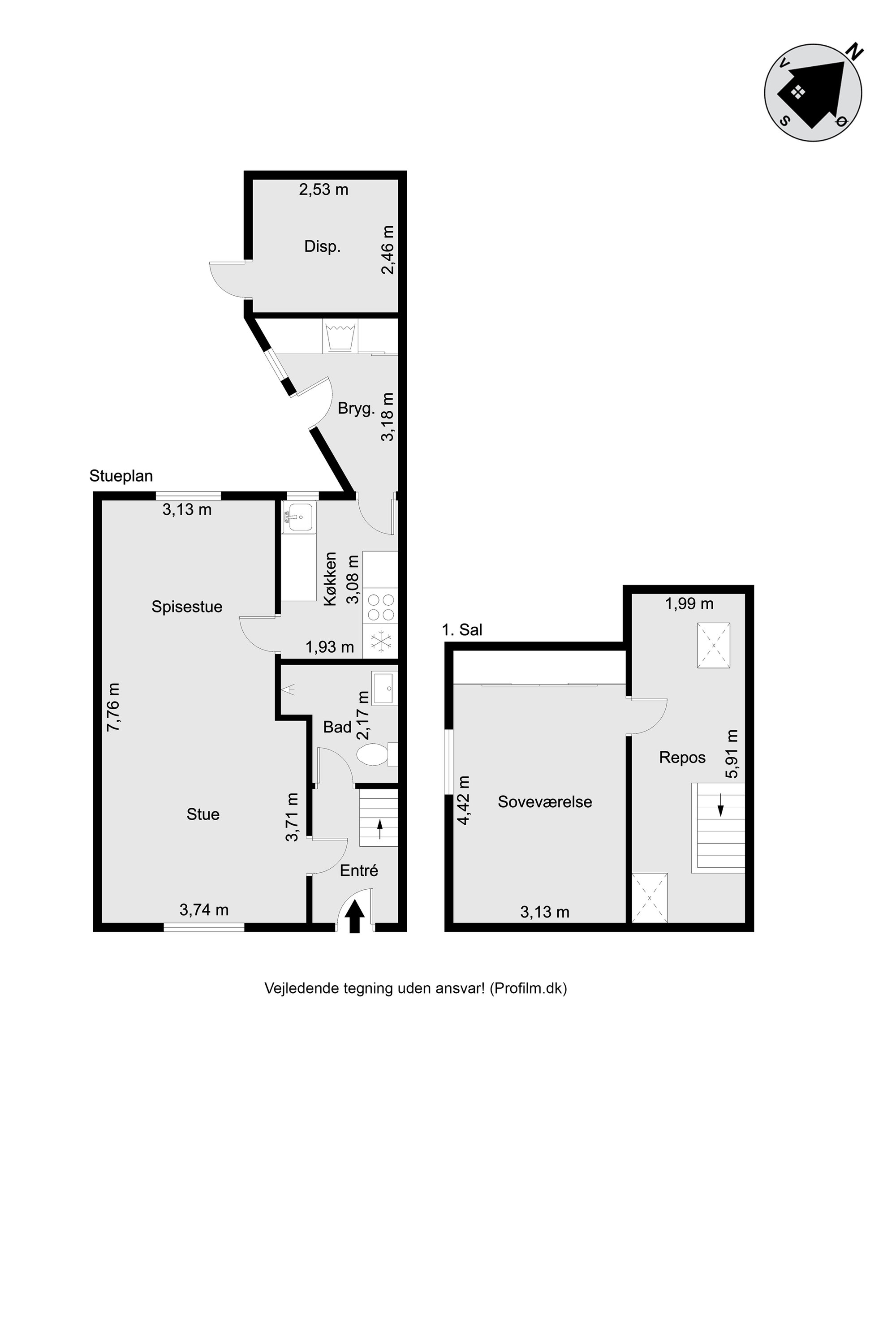Plantegninger billede af Skolegade 67, 7400 Herning