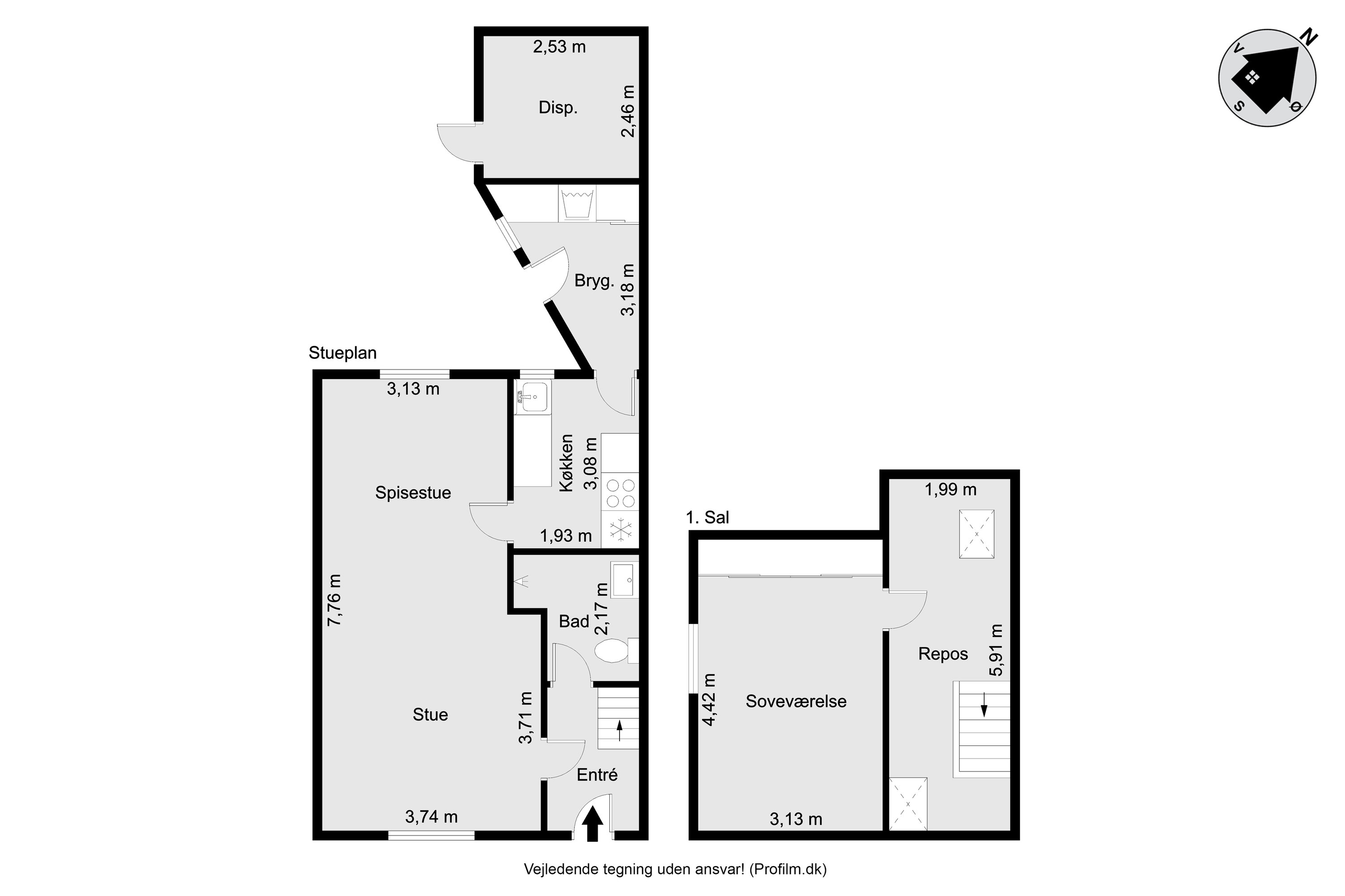 Plantegninger billede af Skolegade 67, 7400 Herning