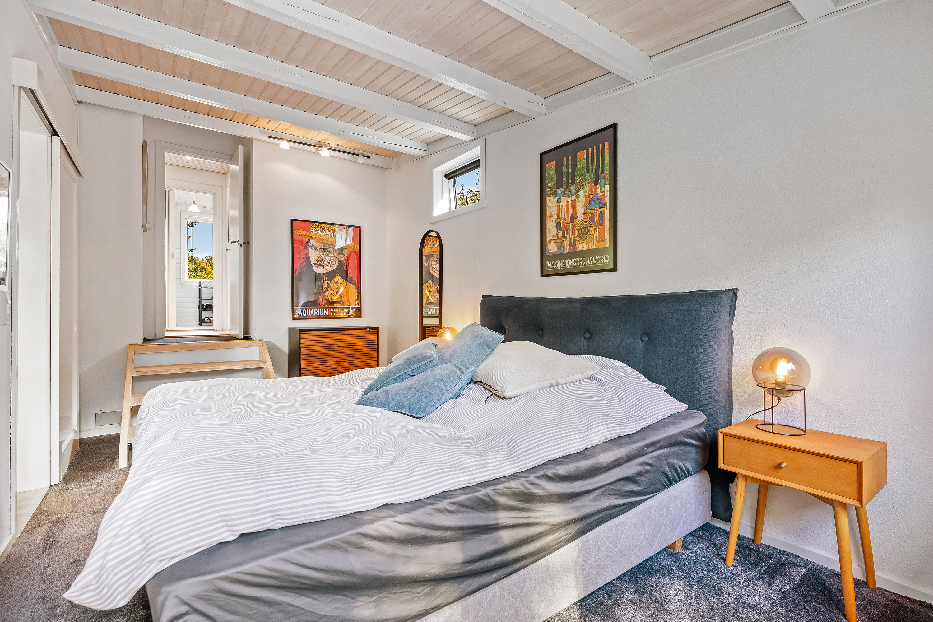 Fremhævet soveværelse billede i fuldskærmstilstand. Billede af Strandbovej 18, Landerslev Strand, 3630 Jægerspris