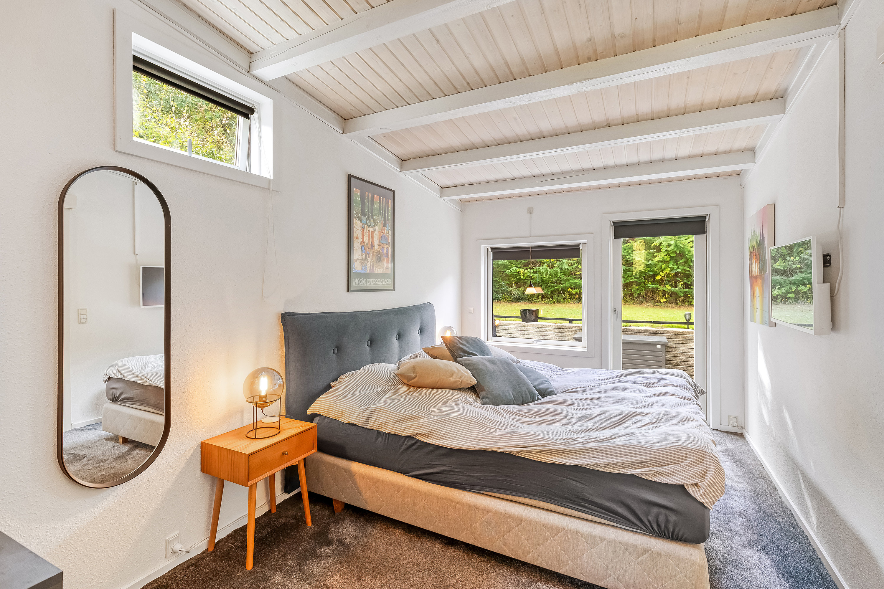 Fremhævet soveværelse billede i fuldskærmstilstand. Billede af Strandbovej 18, Landerslev Strand, 3630 Jægerspris