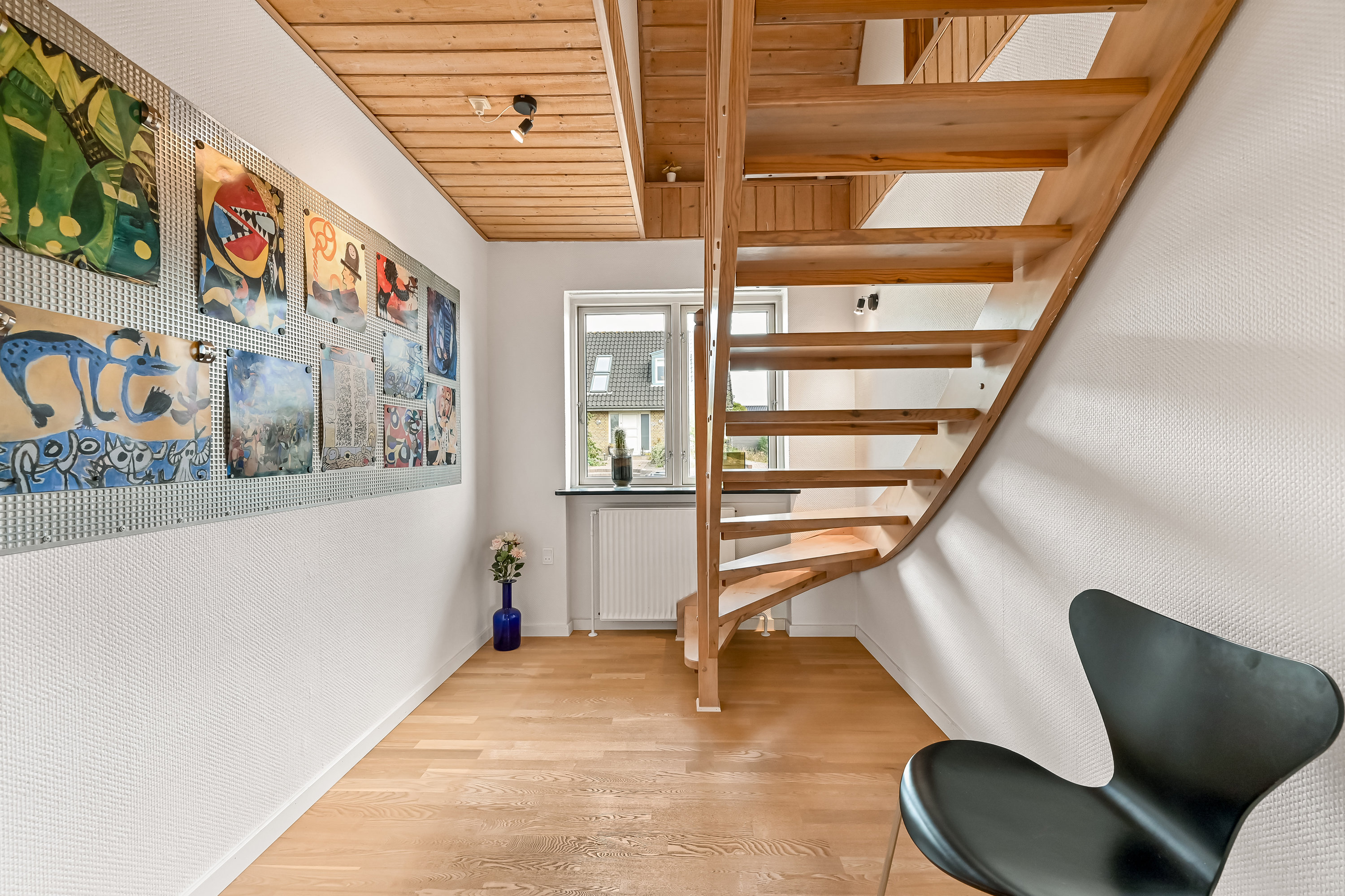 Fremhævet trappe billede i fuldskærmstilstand. Billede af Bytoften 95, Tjørring, 7400 Herning