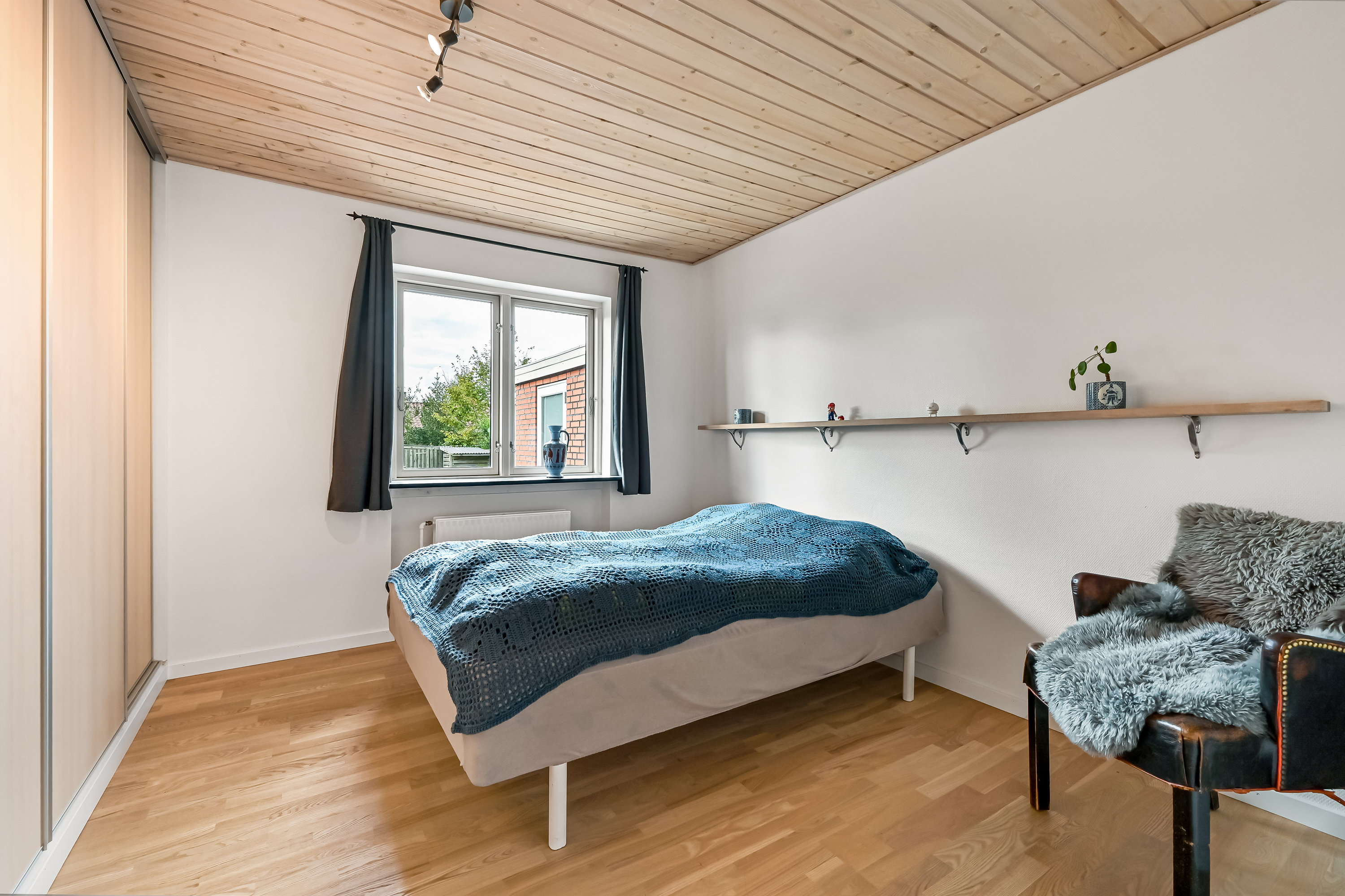 Fremhævet soveværelse billede i fuldskærmstilstand. Billede af Bytoften 95, Tjørring, 7400 Herning