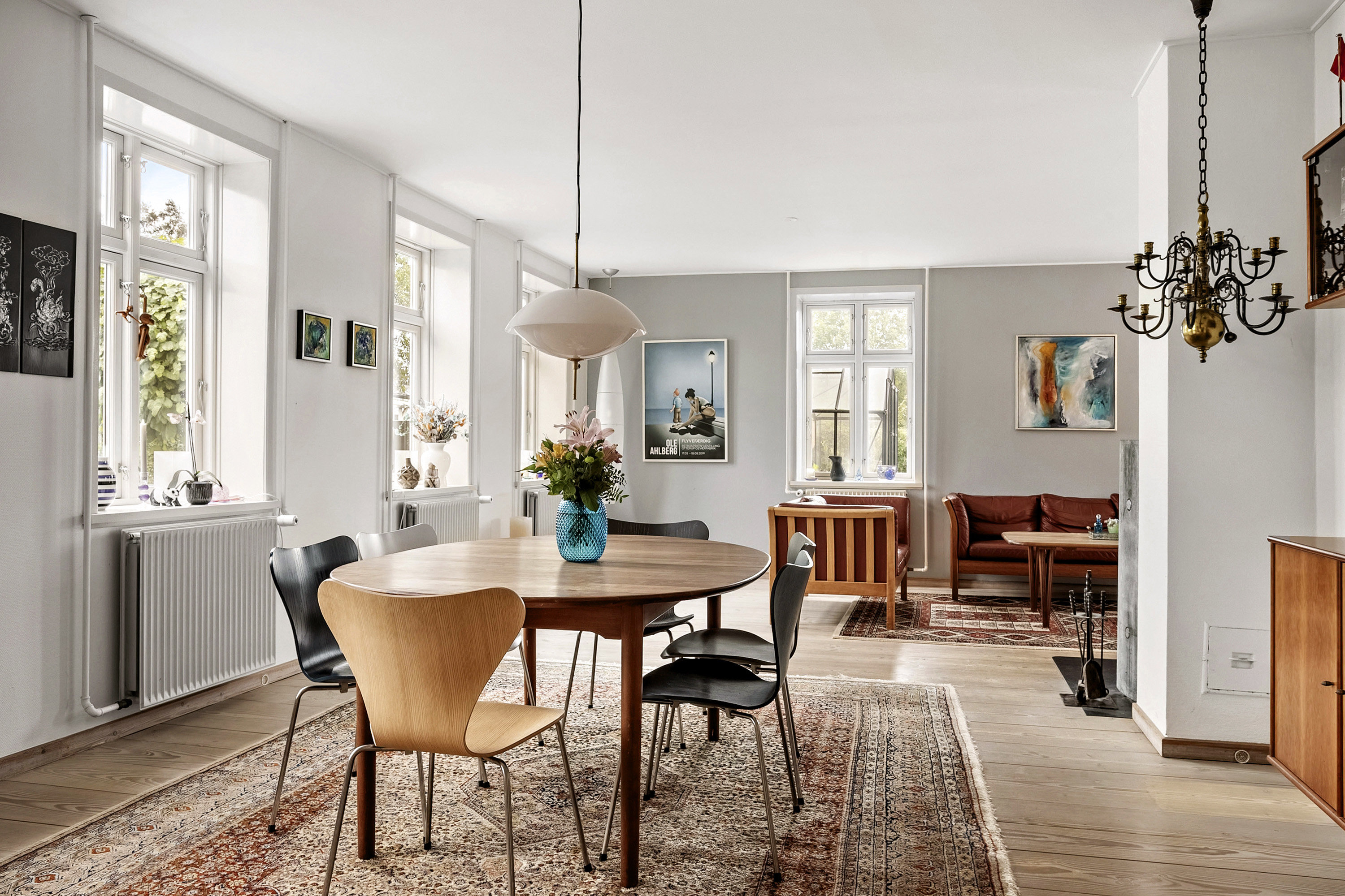 Fremhævet spisestue billede i fuldskærmstilstand. Billede af Søndermark 2, Røllum, 6200 Aabenraa