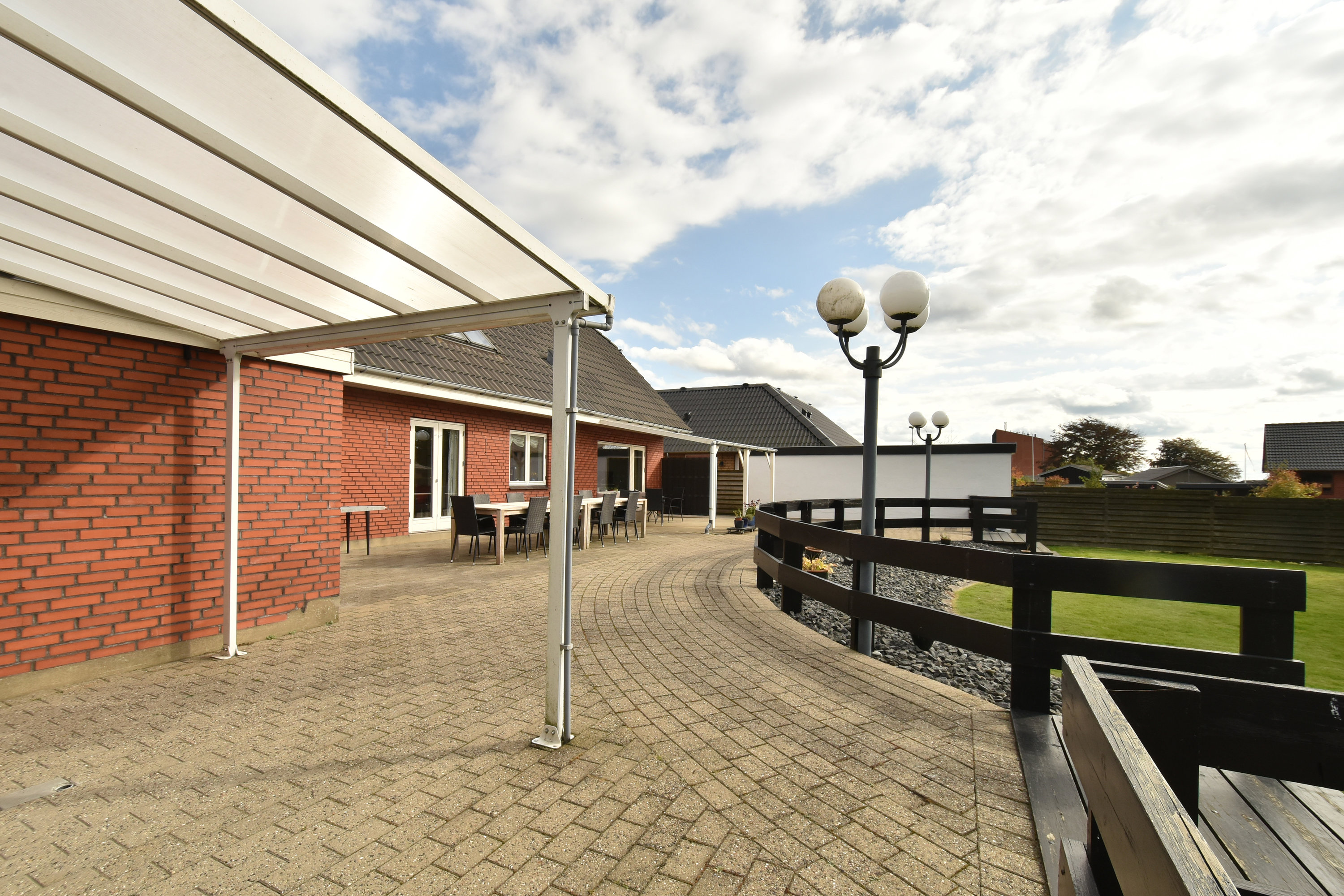 Fremhævet terrasse billede i fuldskærmstilstand. Billede af Bytoften 95, Tjørring, 7400 Herning